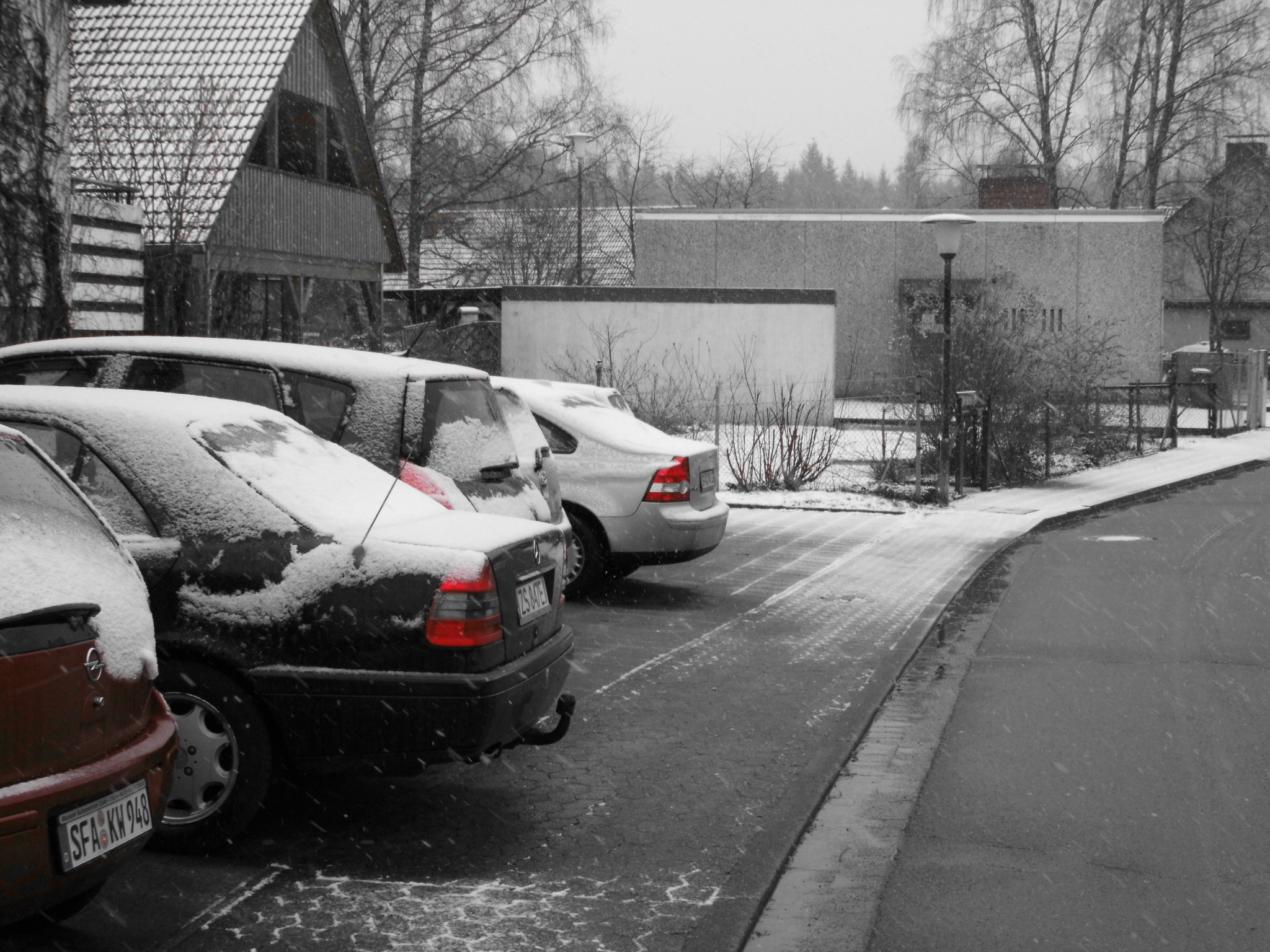 MEDION MD86929 sample photo. Another snow in germany photography