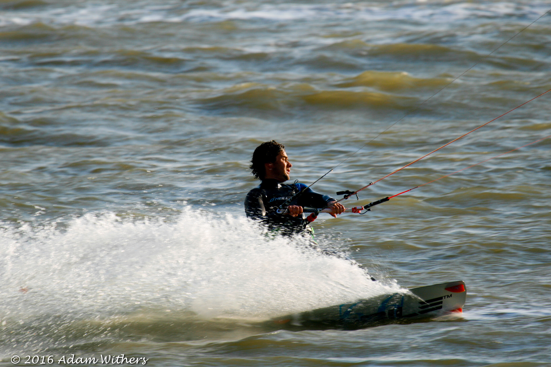 Canon EF 100-400mm F4.5-5.6L IS USM sample photo. Kitesurfing at hillhead, hampshire photography