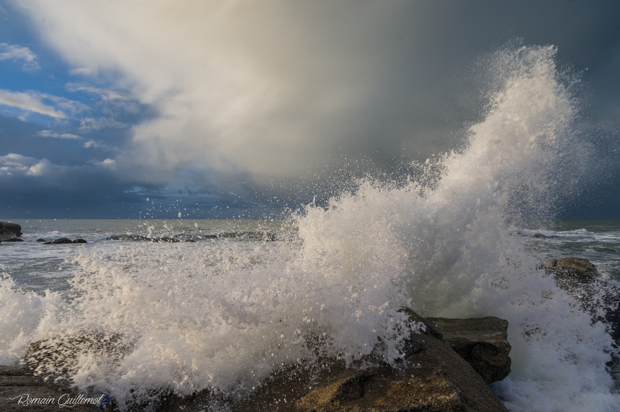 Pentax K-r sample photo. Tempête photography