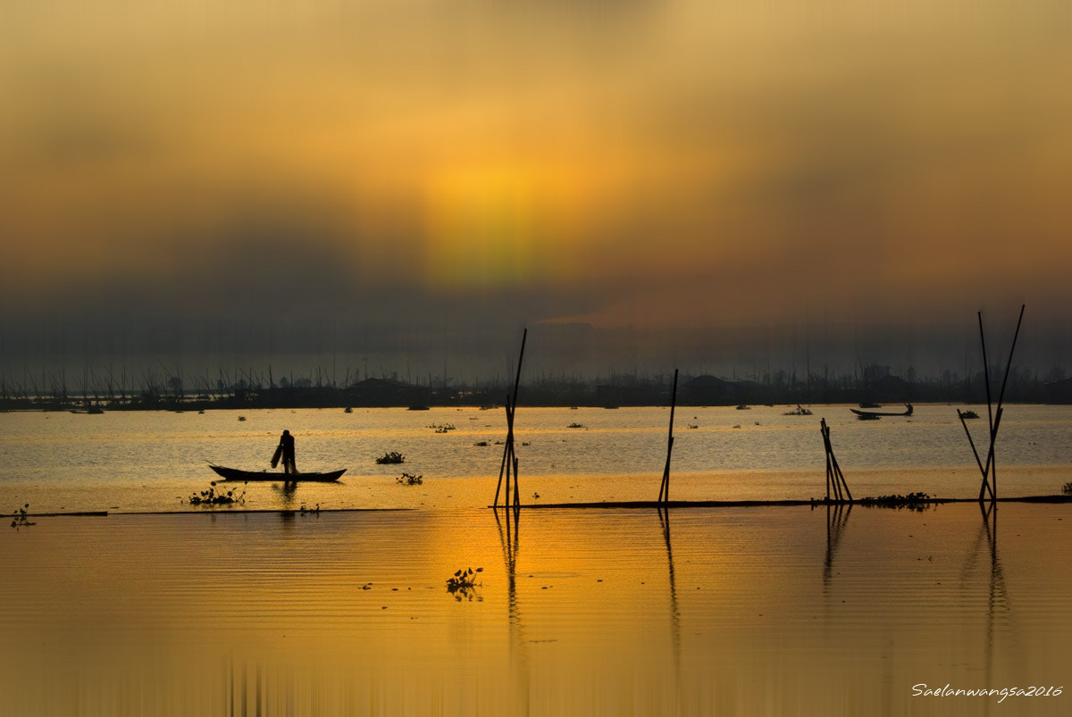 Pentax smc DA 50-200mm F4-5.6 ED sample photo. Good morning on the lake photography