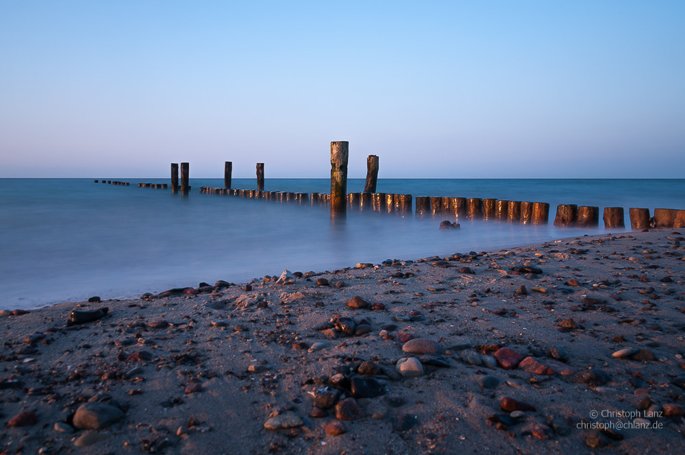 Sigma 17-70mm F2.8-4 DC Macro OS HSM | C sample photo. Groyne in the sunset photography