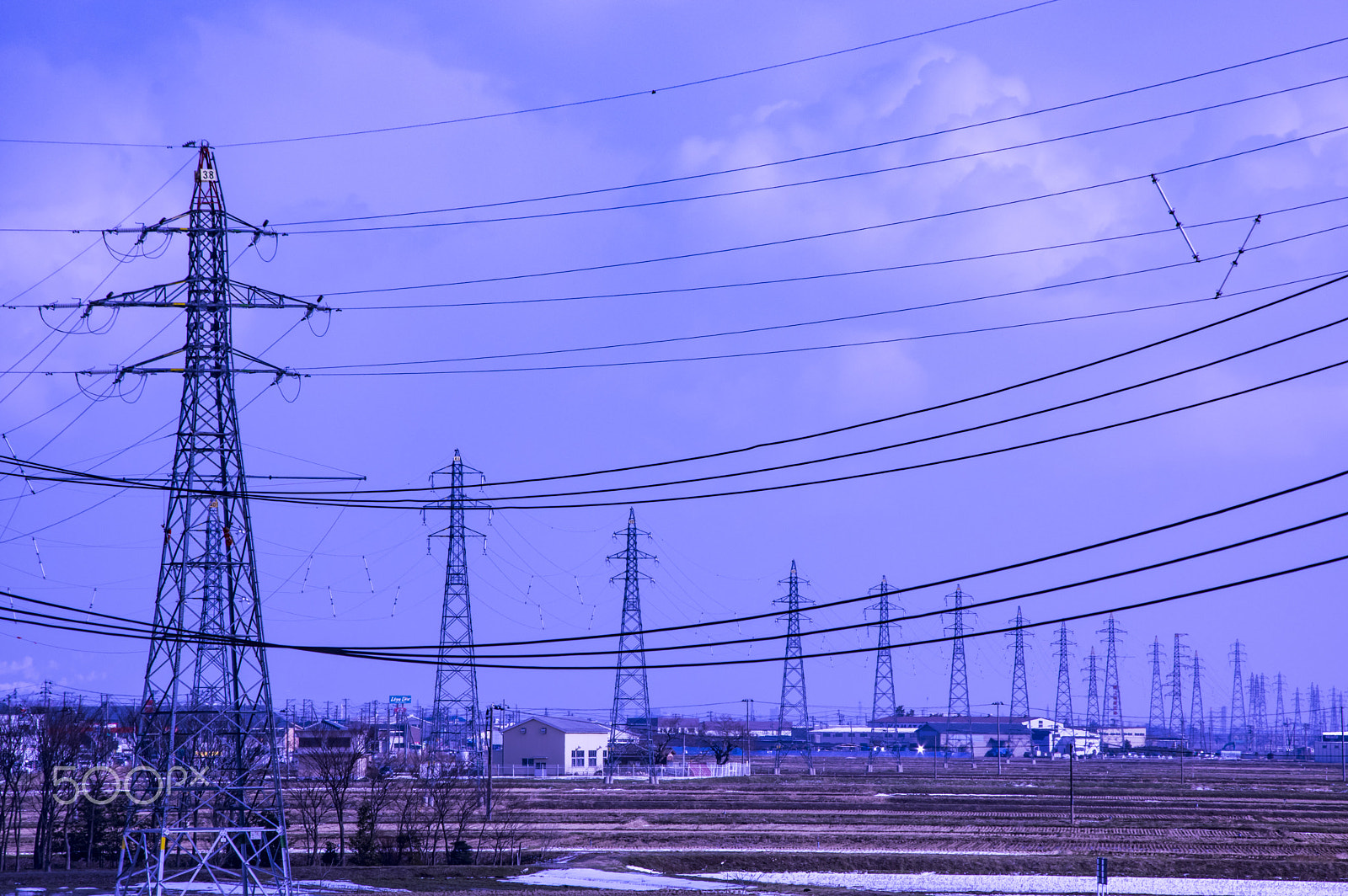 smc PENTAX-DA L 55-300mm F4-5.8 ED sample photo. "日本の送電網 " transmission-network in japan photography