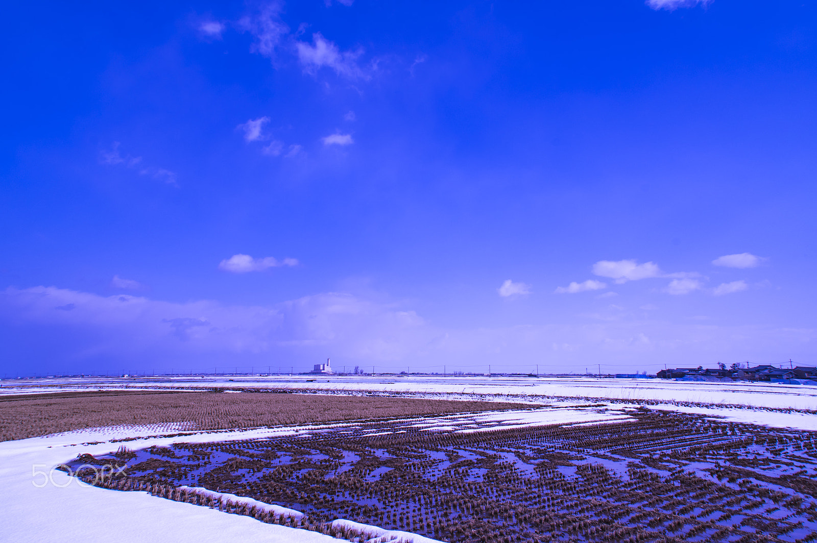 Tamron AF 18-200mm F3.5-6.3 XR Di II LD Aspherical (IF) Macro sample photo. "冬の快晴 " clear in the winter photography
