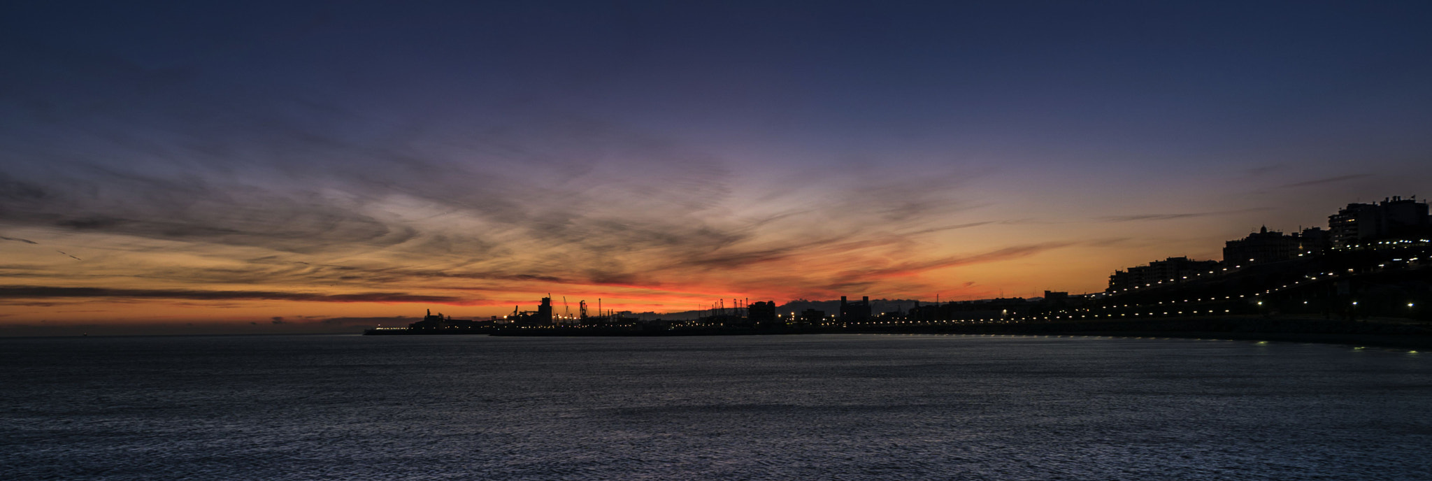 Sony DT 18-70mm F3.5-5.6 sample photo. Tarragona, atardecer, playa del miracle photography