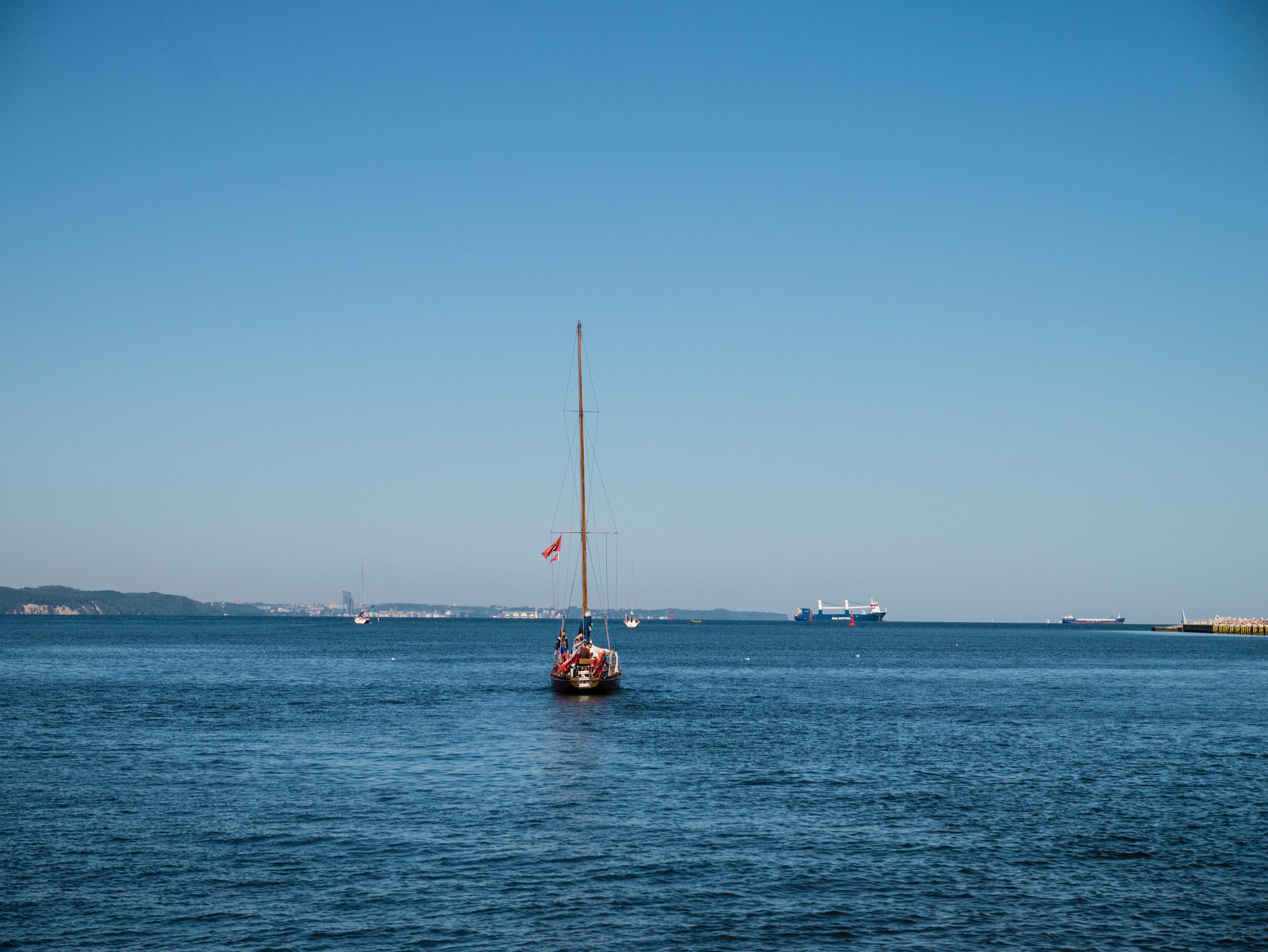 LUMIX G VARIO PZ 14-42/F3.5-5.6 sample photo. Gulf of gdansk photography