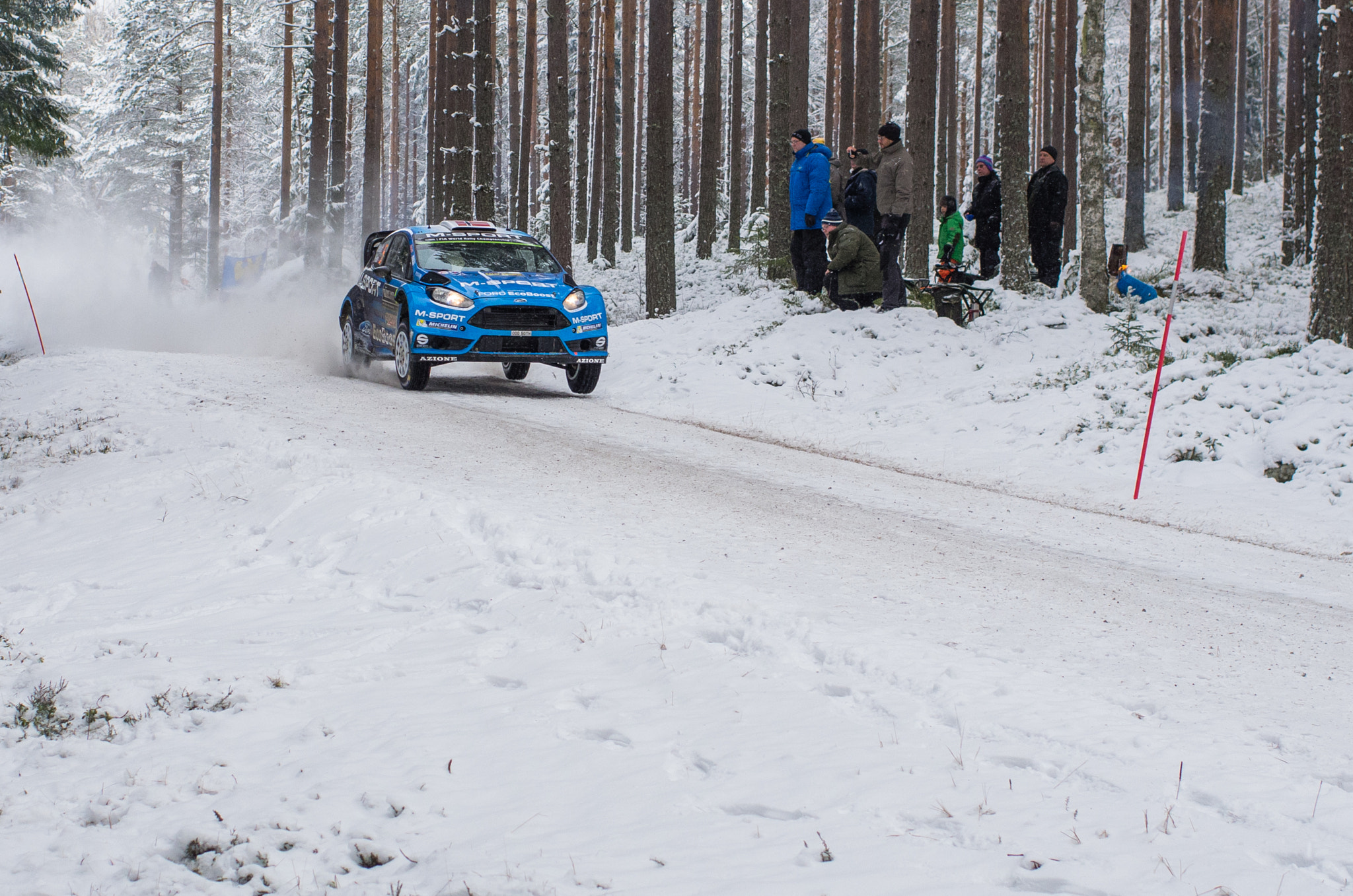 Pentax K-5 + HD Pentax-FA 35mm F2 AL sample photo. Sweden rally photography