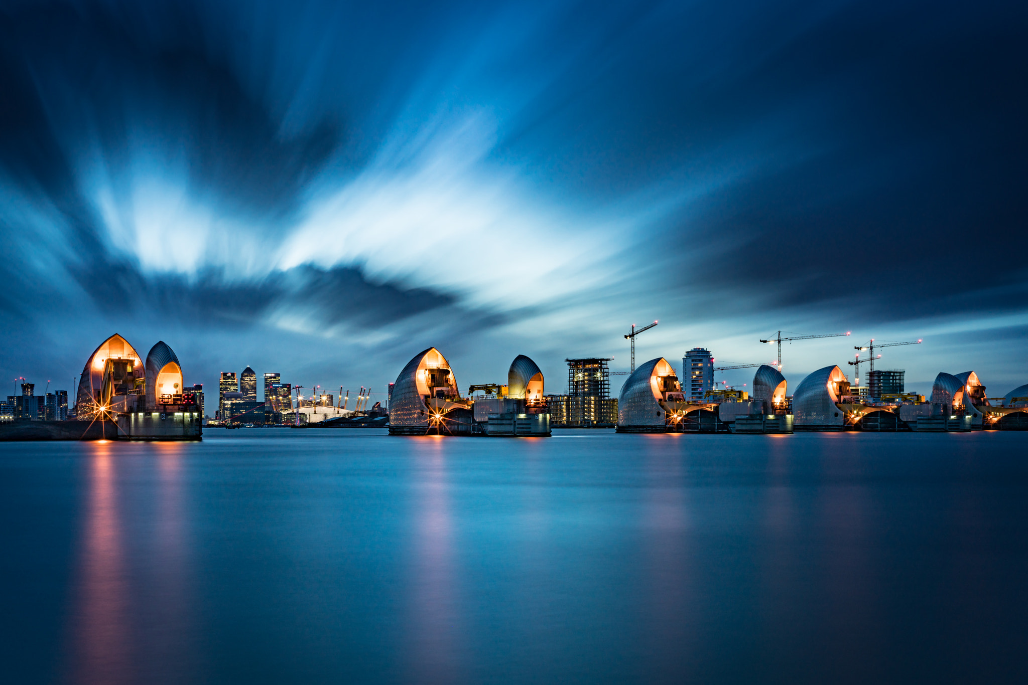 ZEISS Loxia 35mm F2 sample photo. Thames barrier photography