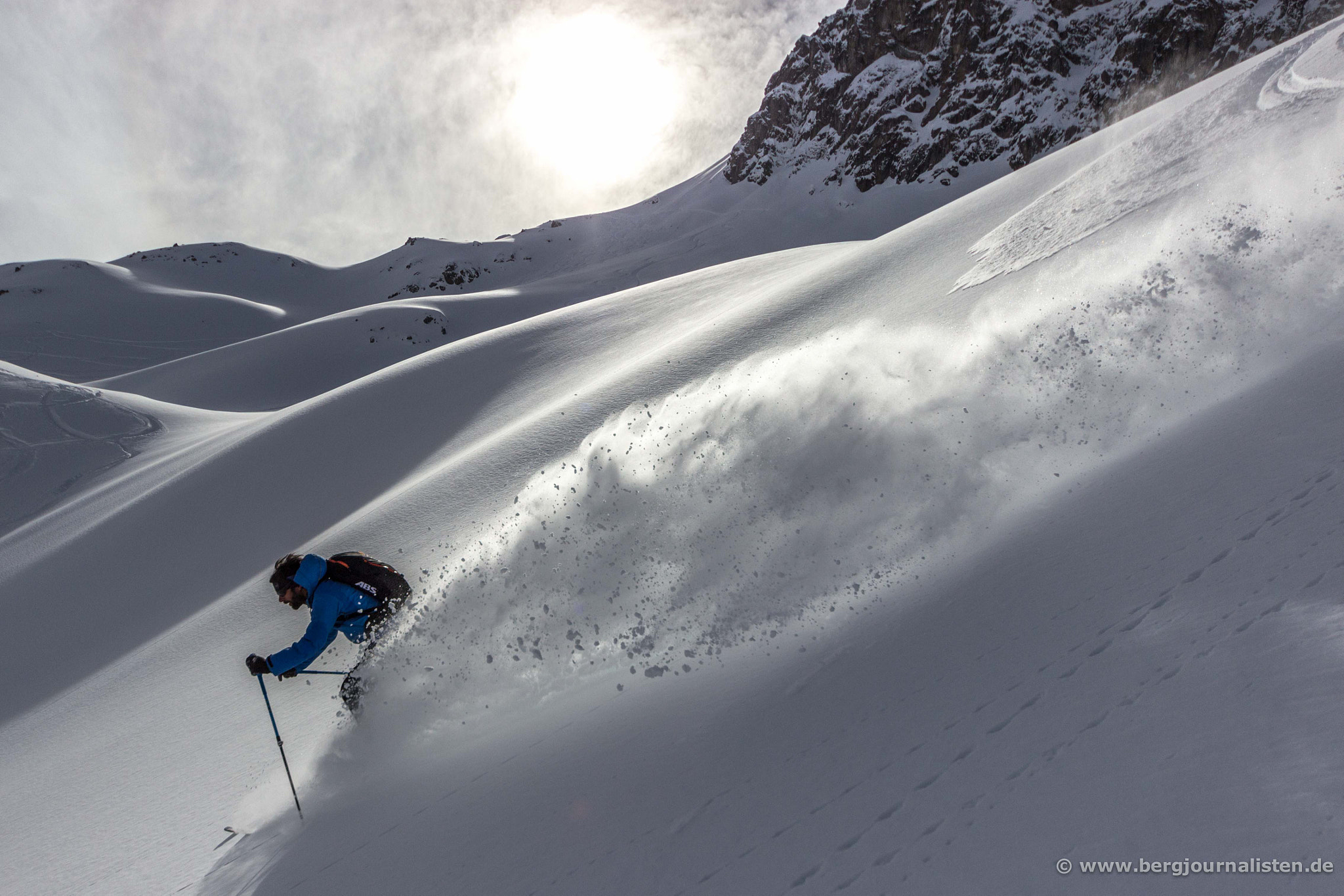 Sigma 8-16mm F4.5-5.6 DC HSM sample photo. Skitouring in the lechtal alps photography