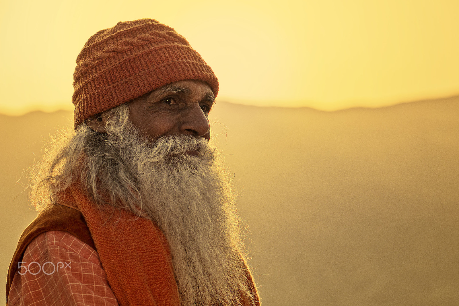Samsung NX1 + NX 50-150mm F2.8 S sample photo. Old sadhu photography