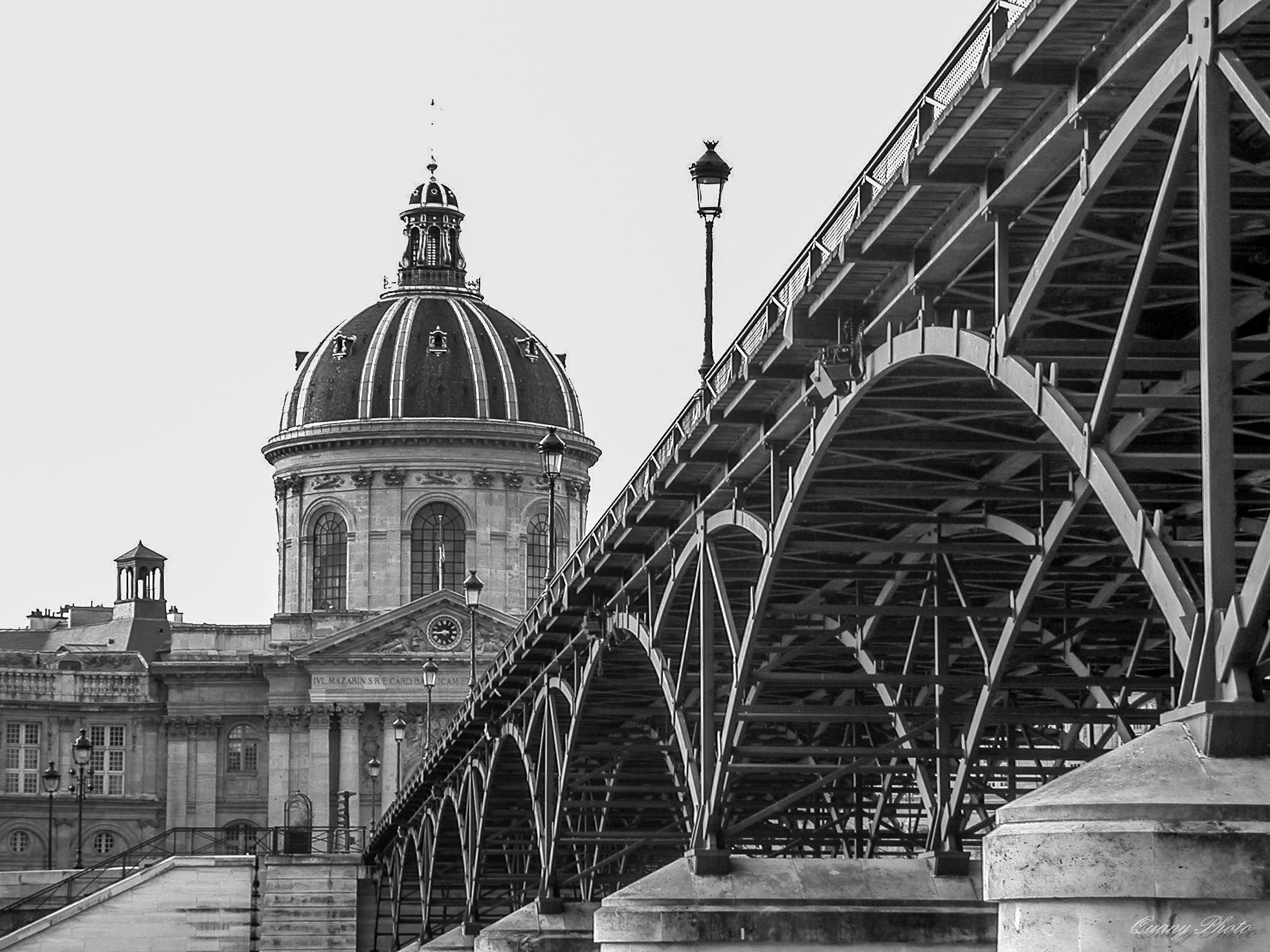 Nikon E995 sample photo. Pont des arts paris photography