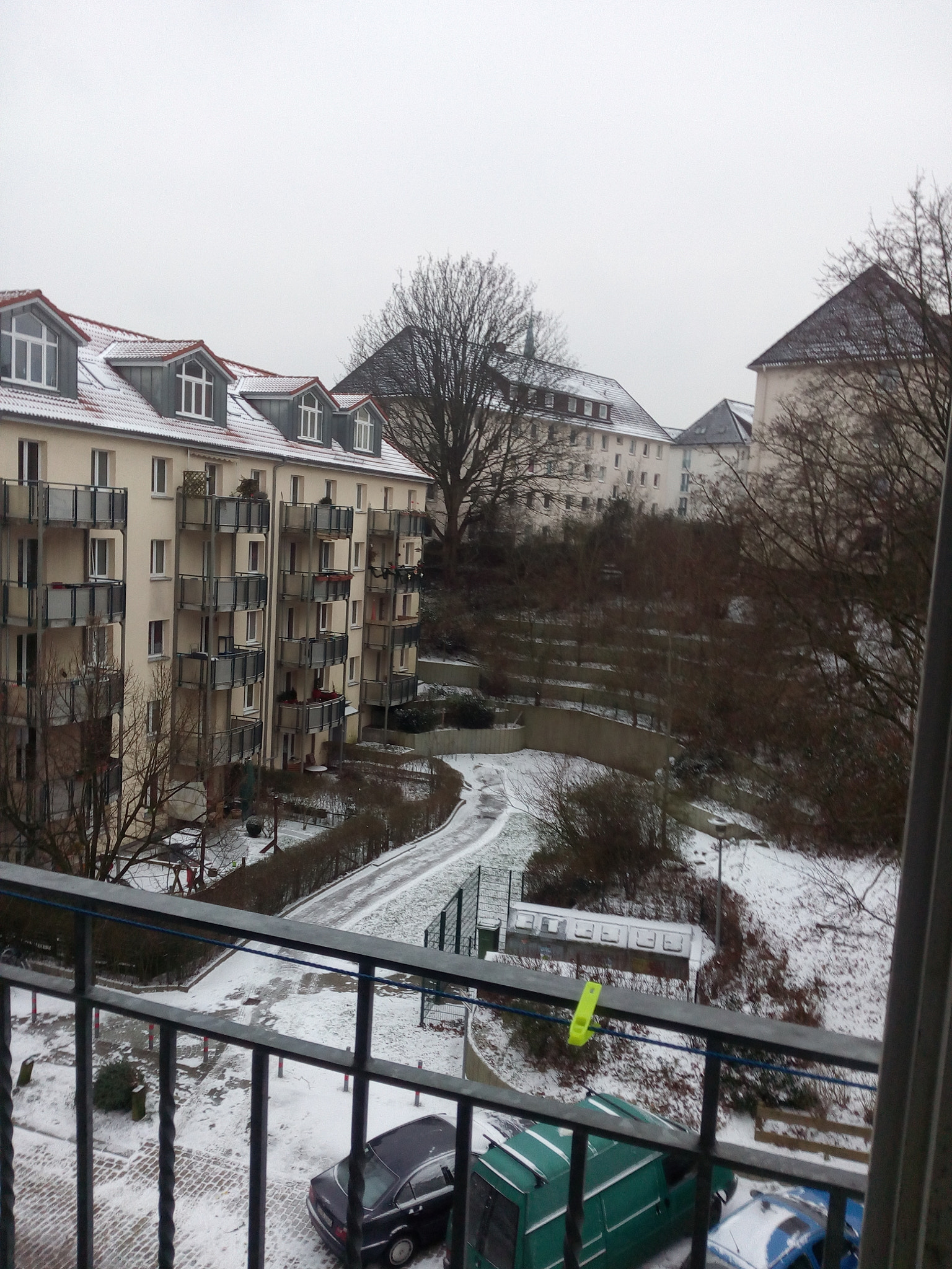 Micromax A316 sample photo. Snow time photography