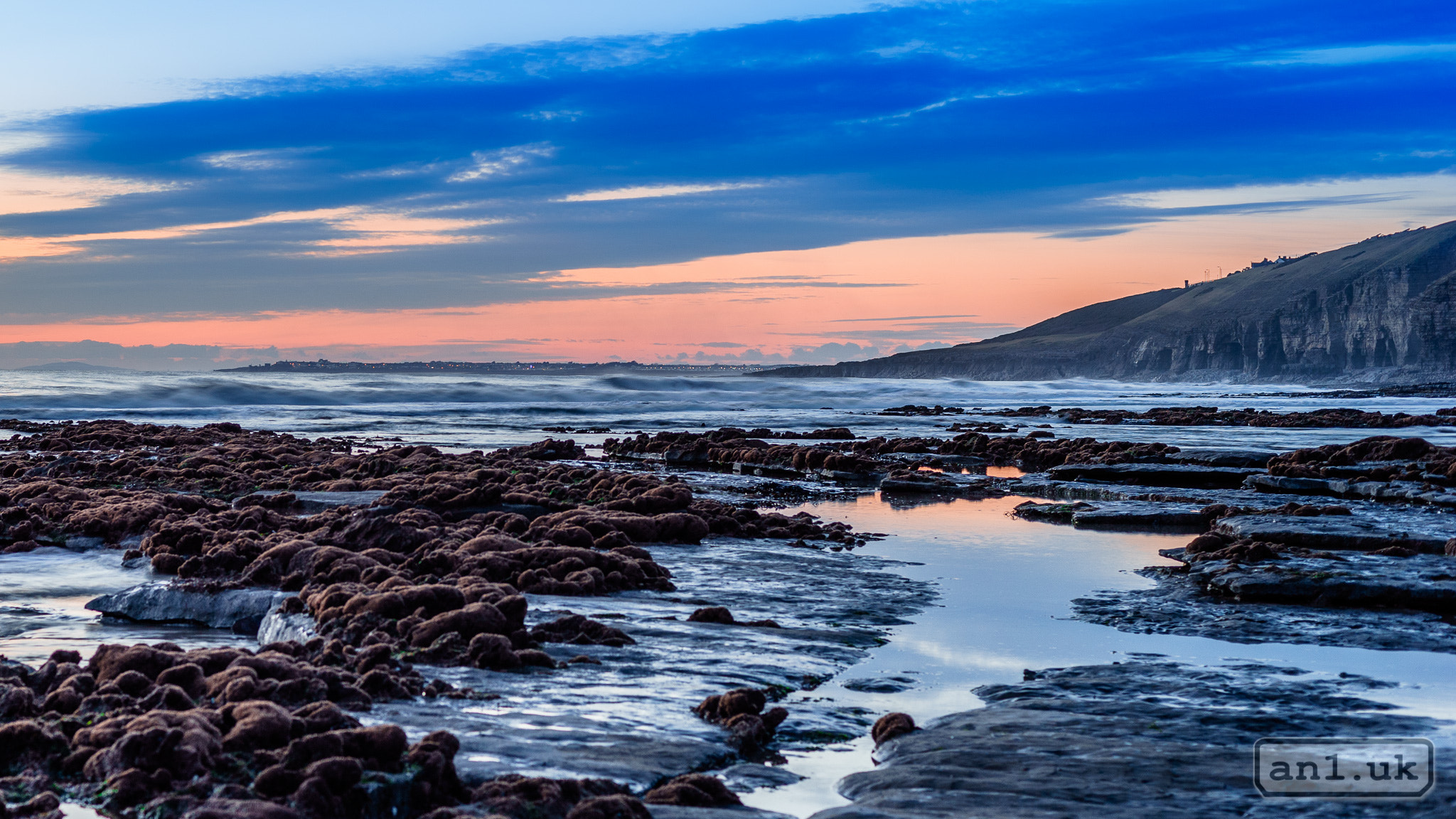 Sony a7 + Minolta AF 50mm F1.4 [New] sample photo. Southerndown sunset photography
