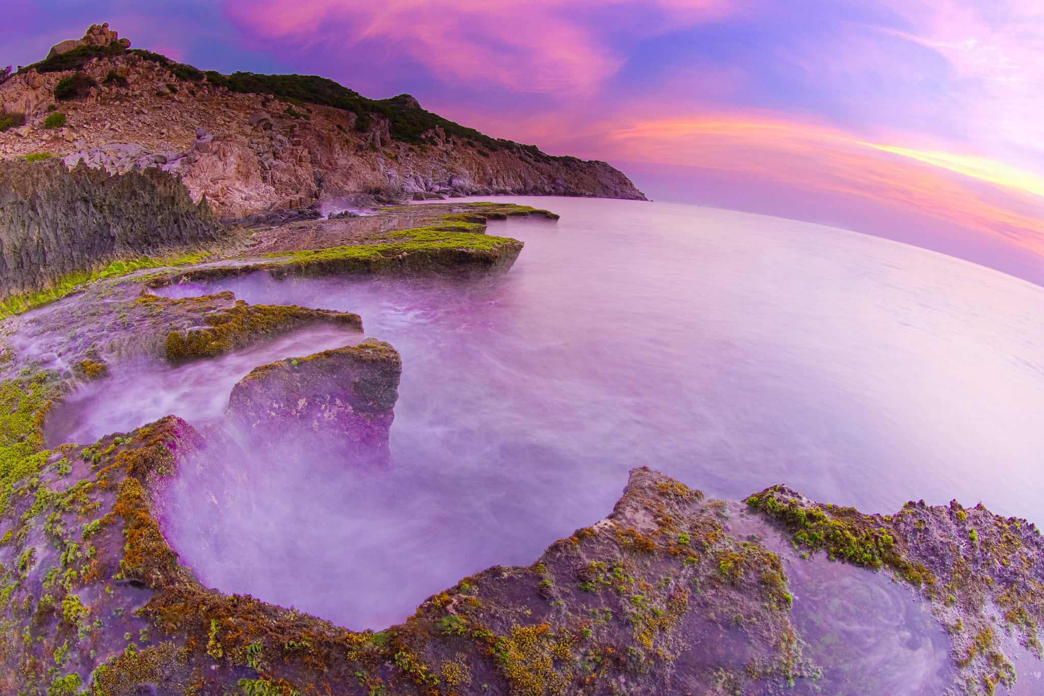 Canon EF 8-15mm F4L Fisheye USM sample photo. Sunrise hang rai photography