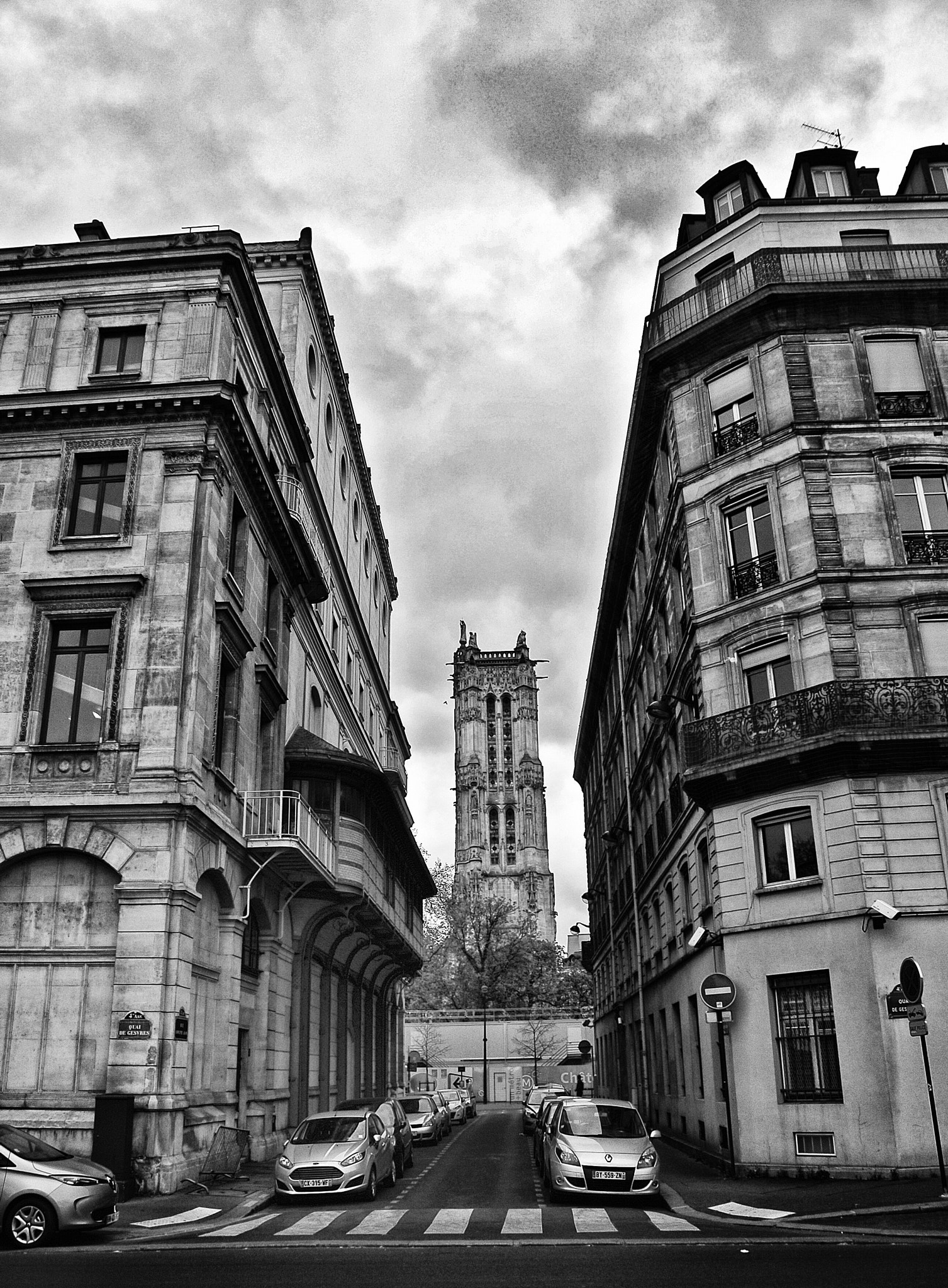 Nikon 1 V1 sample photo. Tour saint jacques photography