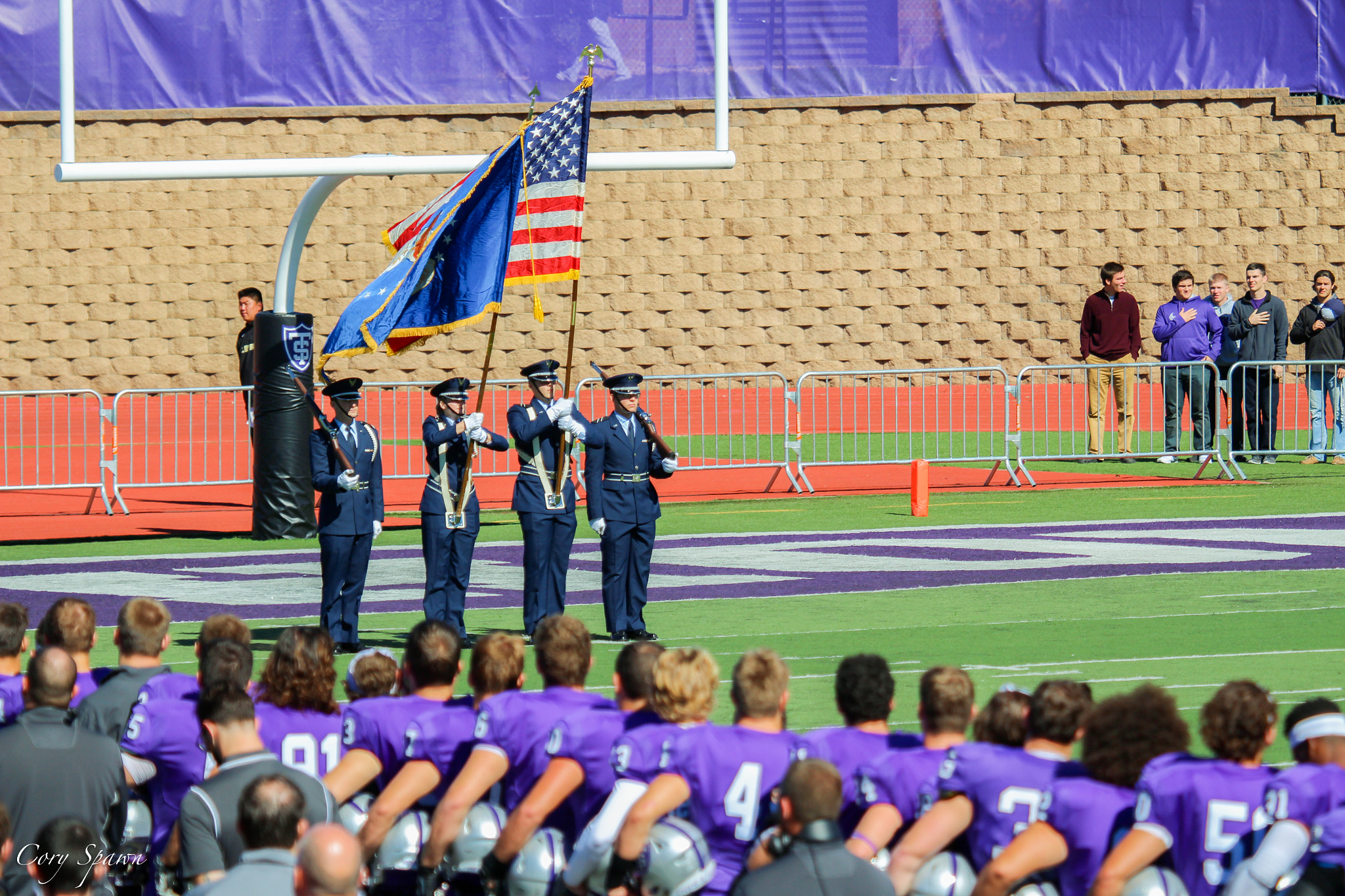 Canon EF 100-400mm F4.5-5.6L IS USM sample photo. Tommie football photography