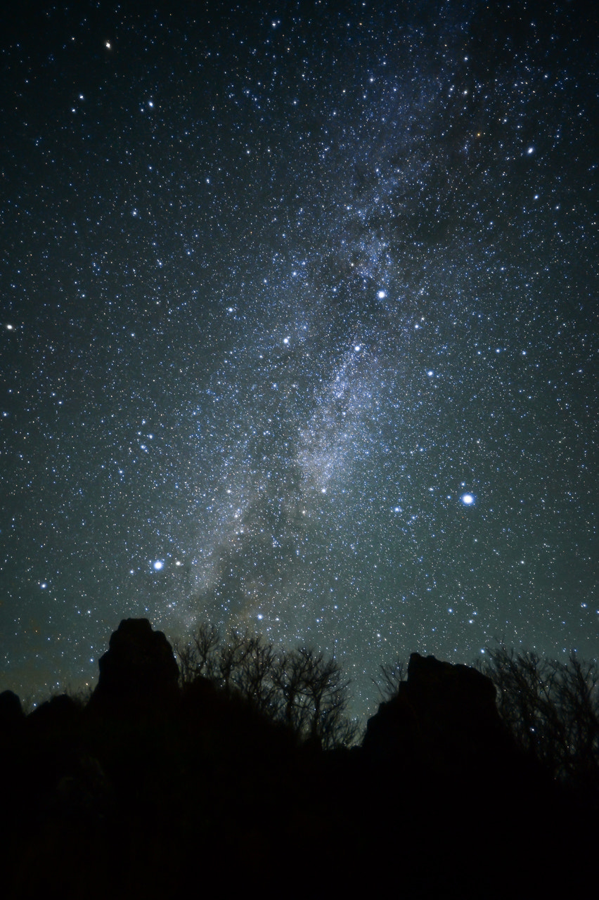 Nikon Df + Nikon AF-S Nikkor 20mm F1.8G ED sample photo. Starry sky photography