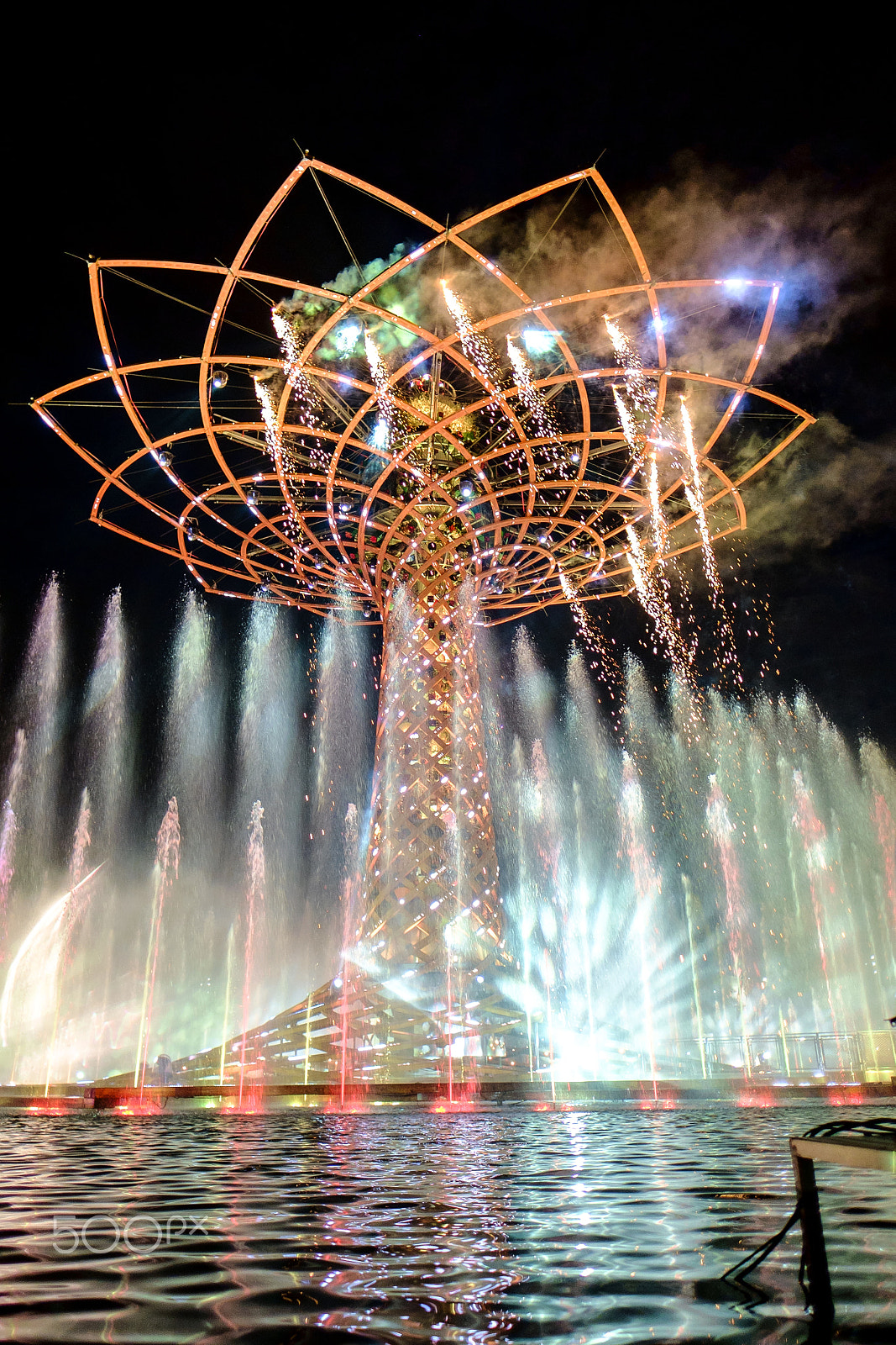 Fujifilm X-E1 + Fujifilm XF 16mm F1.4 R WR sample photo. Tree of life 2 - expo 2015 photography