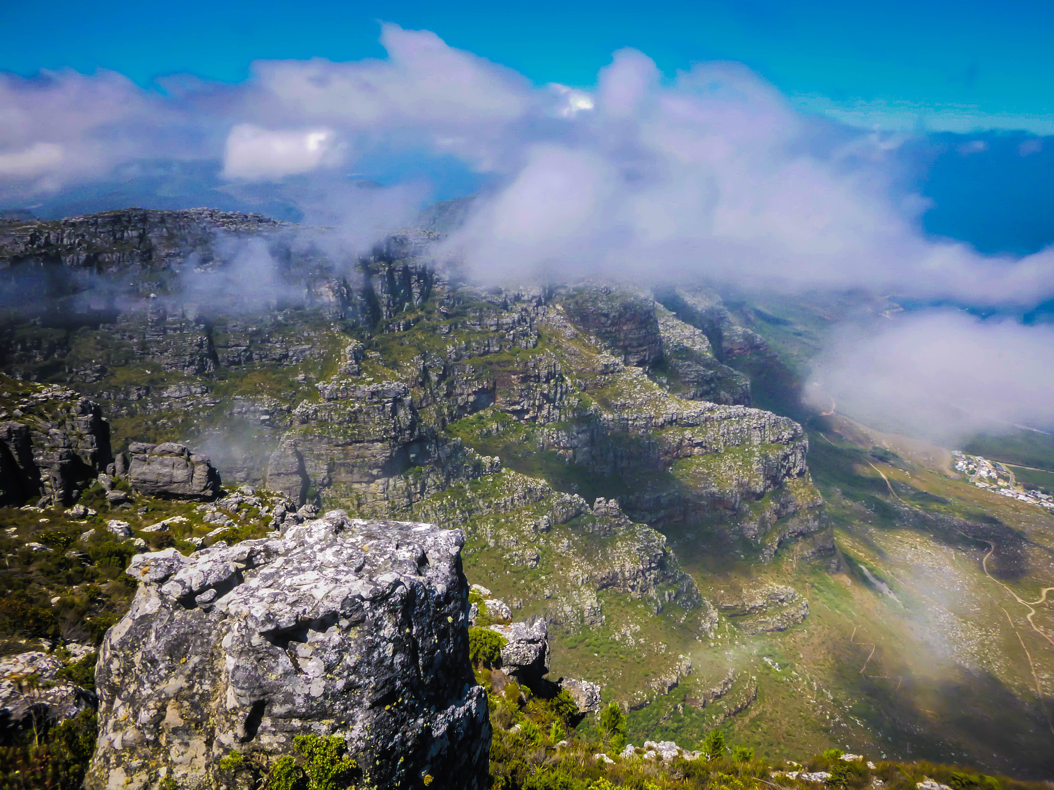 Panasonic DMC-FT25 sample photo. Table mountain photography