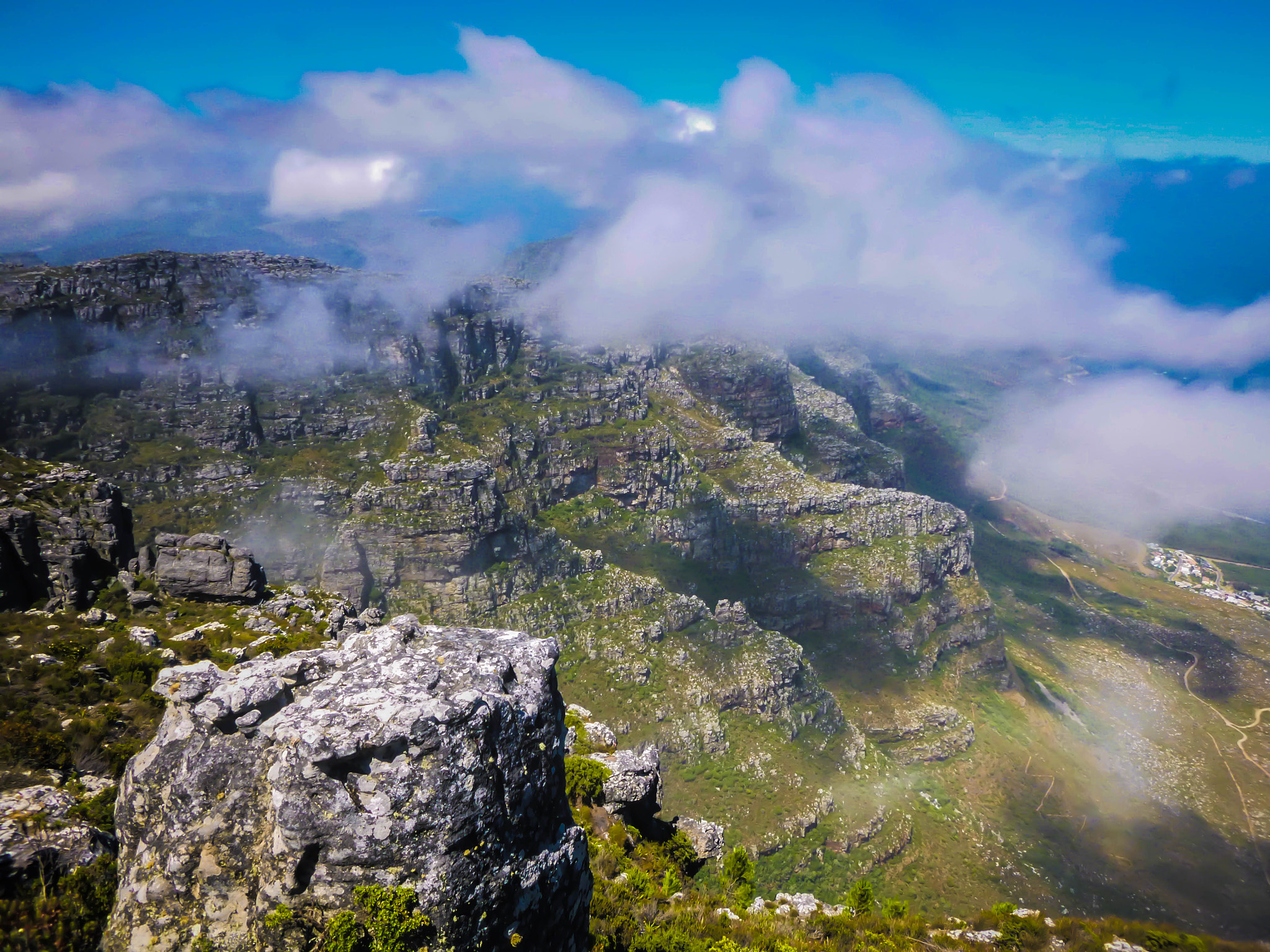 Panasonic DMC-FT25 sample photo. Table mountain photography