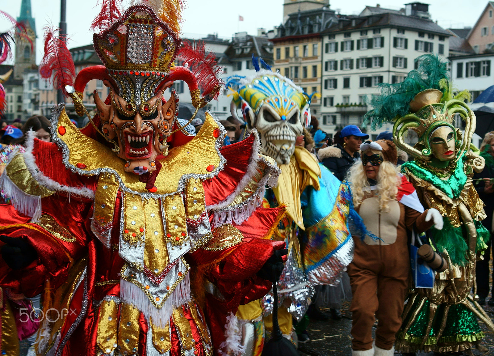 Sony Alpha a3000 + Sony E 35mm F1.8 OSS sample photo. Carnival in zurich photography