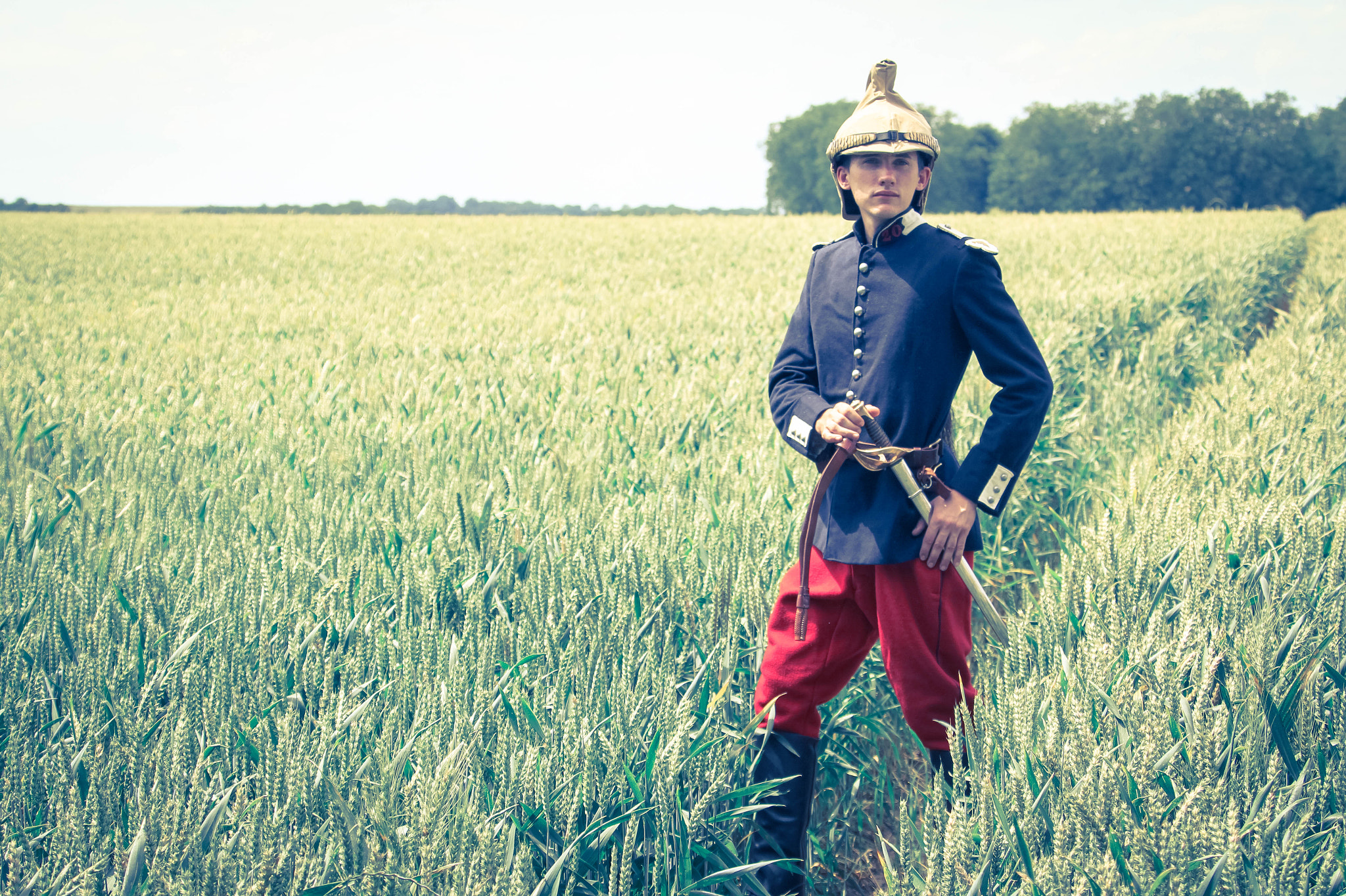 Canon EF 28-300mm F3.5-5.6L IS USM sample photo. French cavalery* photography