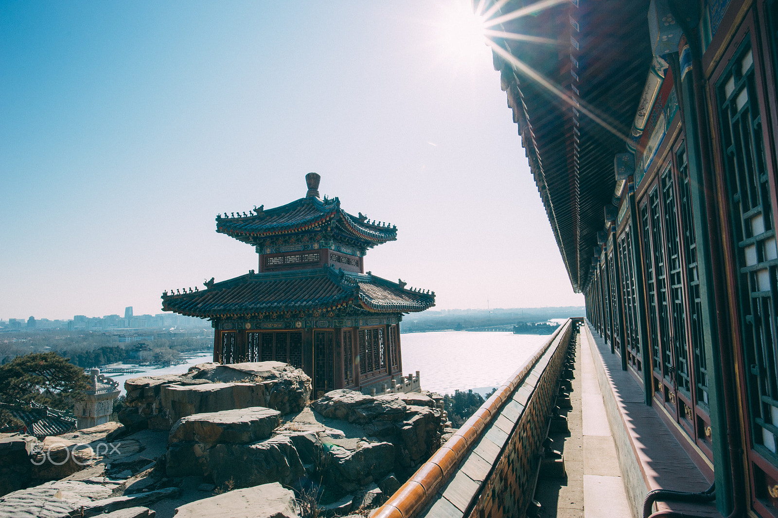 Nikon D700 + Nikon AF-S Nikkor 20mm F1.8G ED sample photo. The summer palace photography