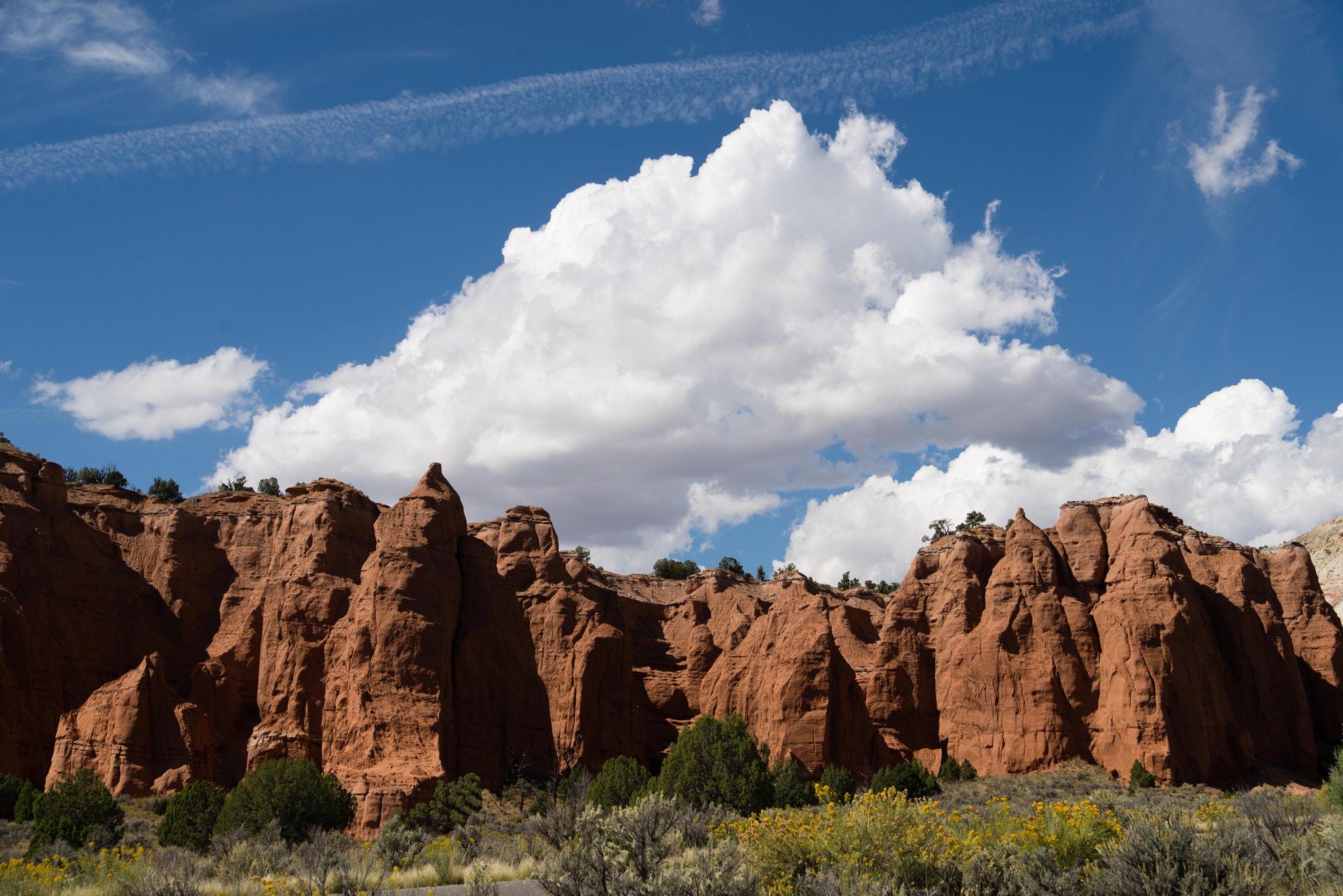 Nikon D600 sample photo. Kodachrome valley, rock photography