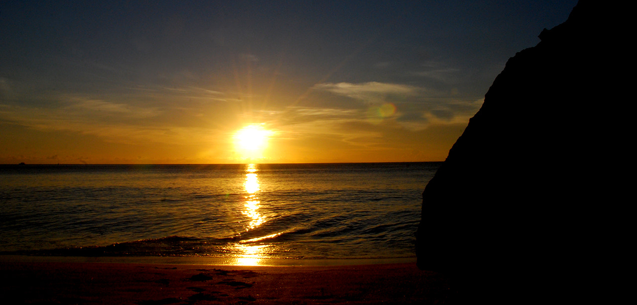 Nikon D40X sample photo. Sunset in bali photography