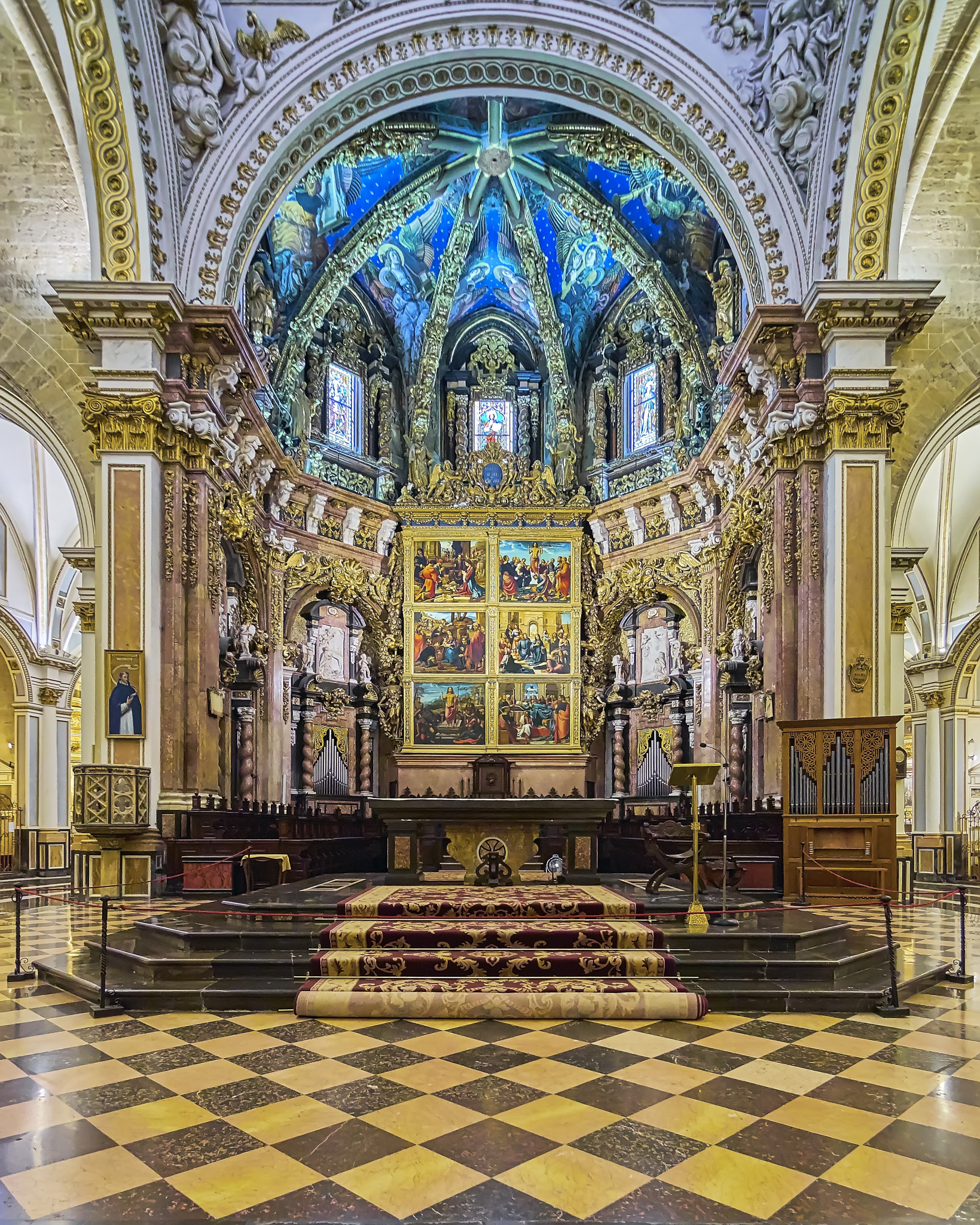 Fujifilm X-T1 + Tokina AT-X Pro 11-16mm F2.8 DX II sample photo. Capilla mayor - catedral de santa maría de valencia photography