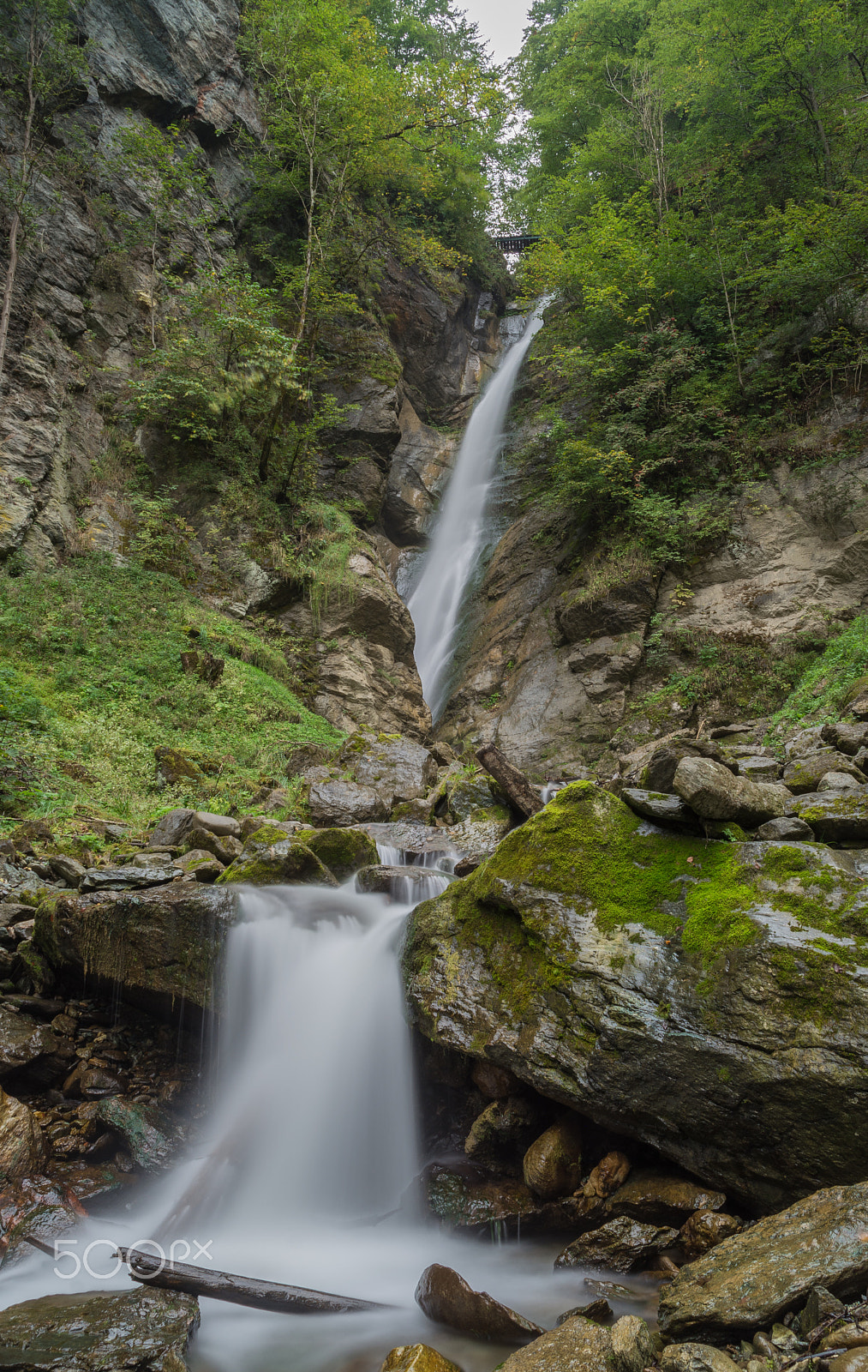 Nikon D5200 + Sigma 18-200mm F3.5-6.3 DC sample photo. Waterfall bischofshofen 1 photography