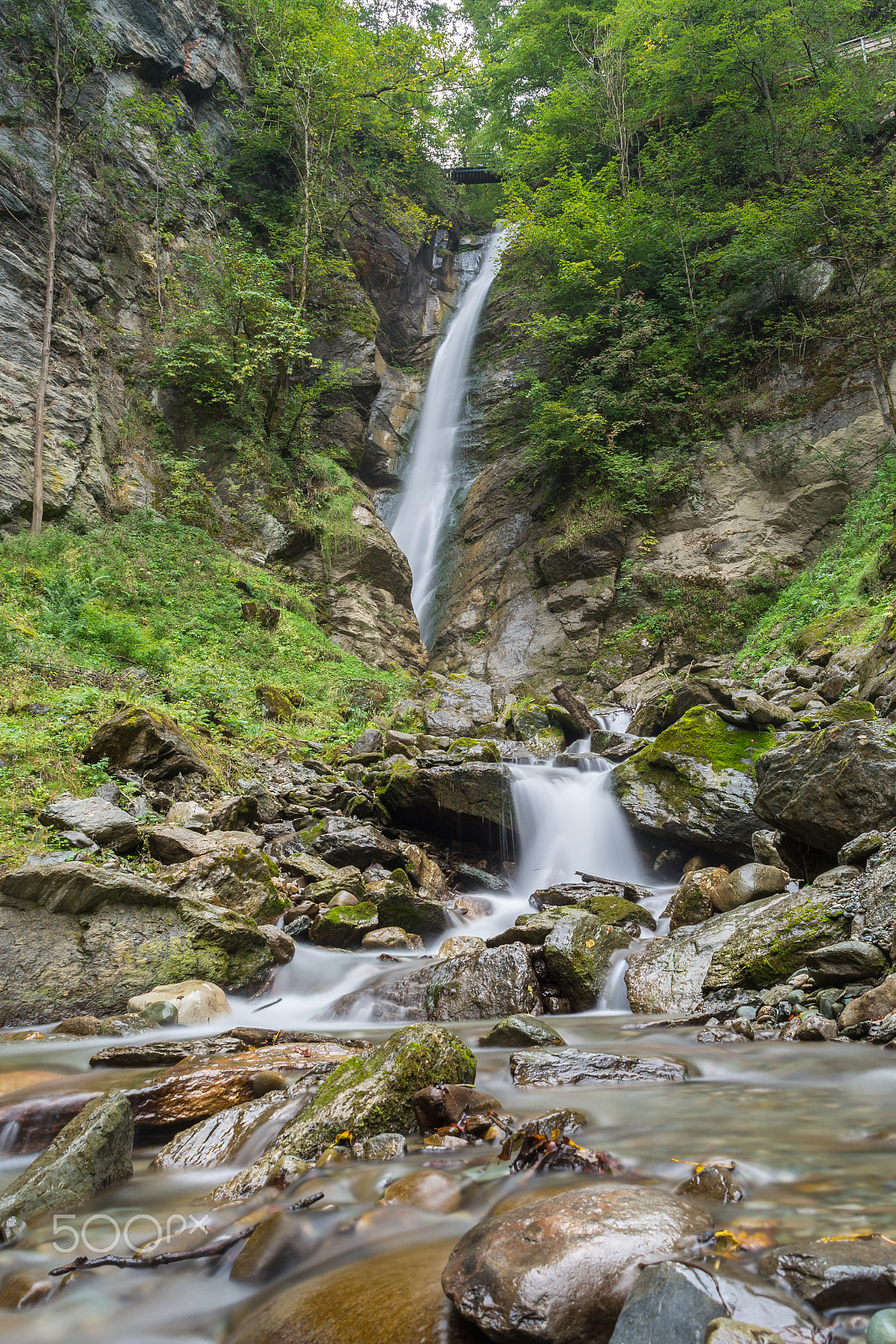 Nikon D5200 + Sigma 18-200mm F3.5-6.3 DC sample photo. Waterfall bischofshofen 2 photography