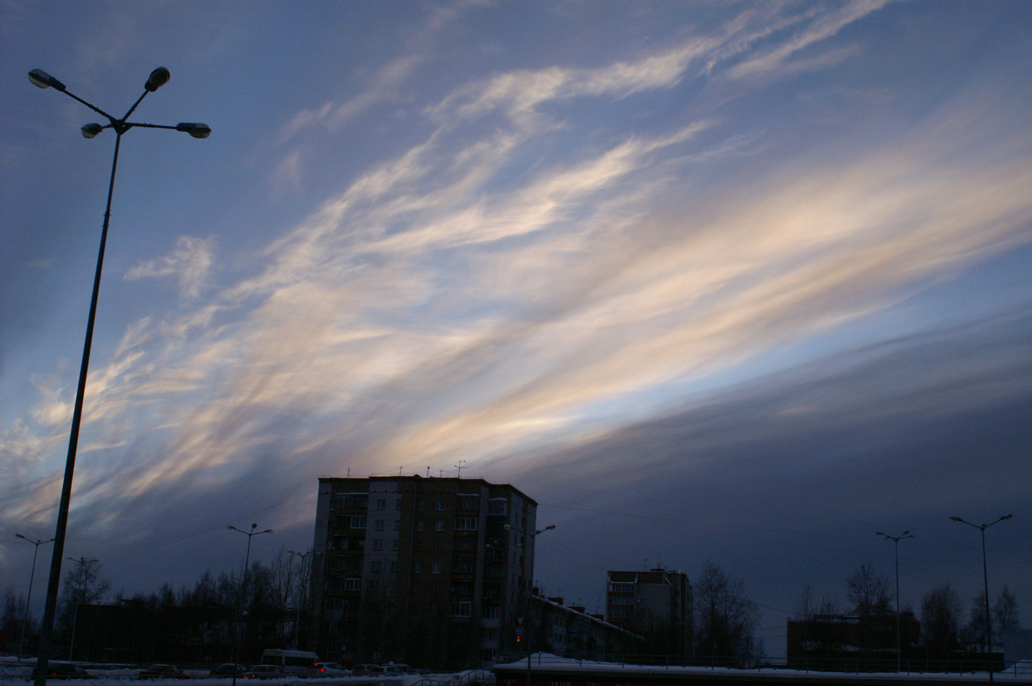 Sony 28mm F2.8 sample photo. Sunset in little city photography