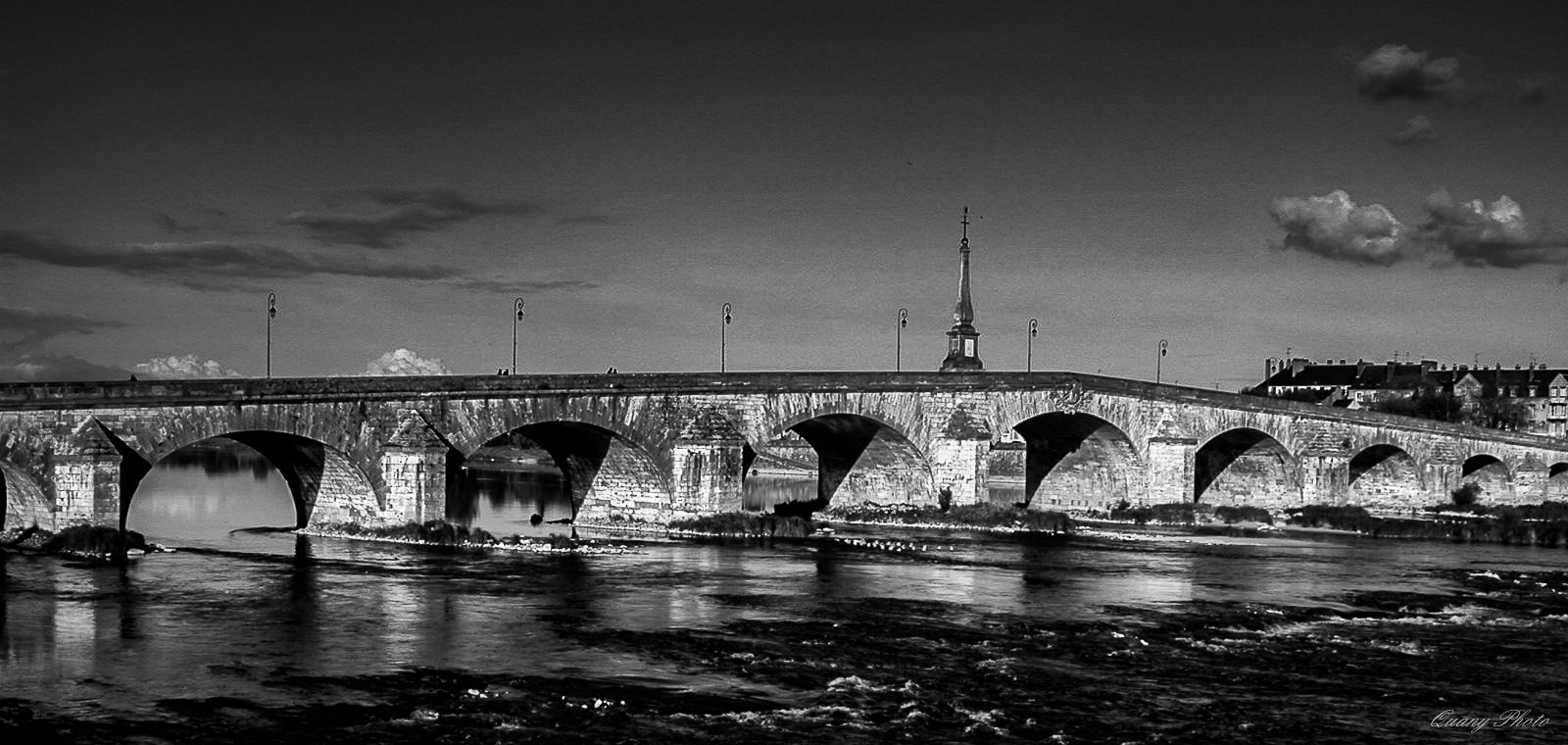 Nikon E995 sample photo. Pont de la loire photography