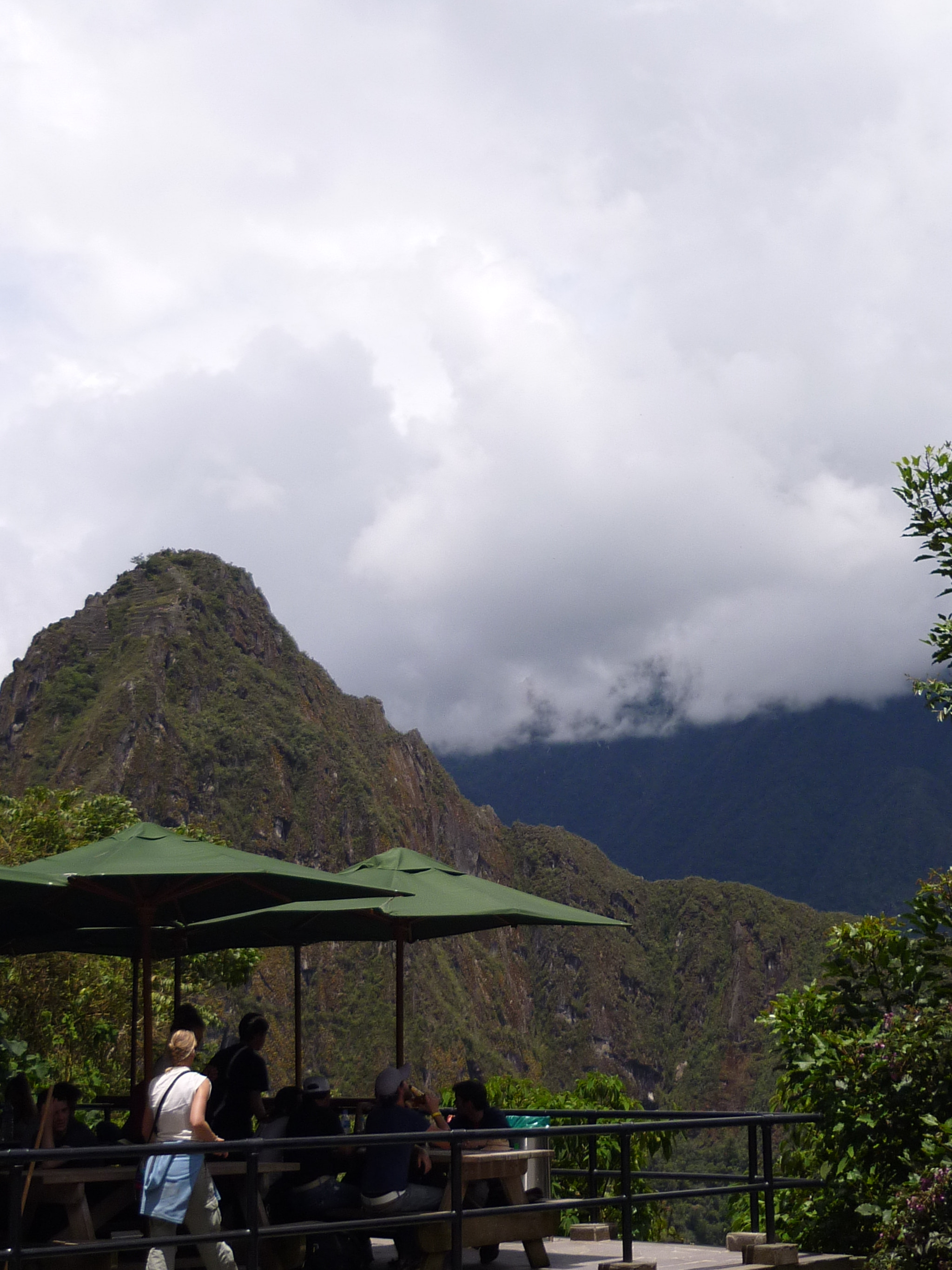 Panasonic DMC-FS12 sample photo. Vista entrada parque machu picchu photography