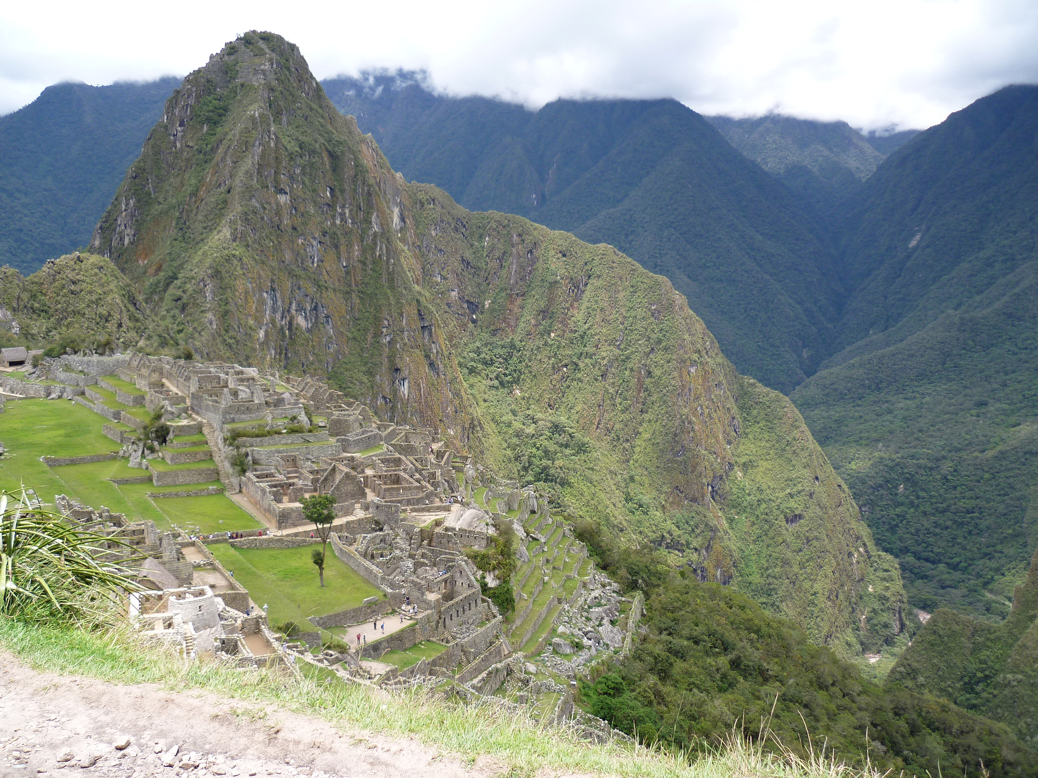 Panasonic DMC-FS12 sample photo. Machu picchu photography