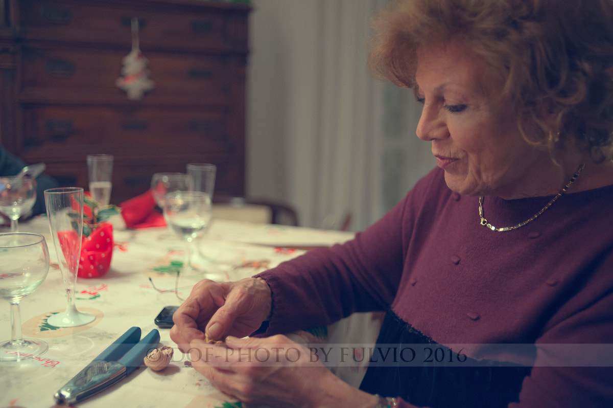 Nikon D3 + Nikon AF Nikkor 35mm F2D sample photo. Xmas walnuts photography