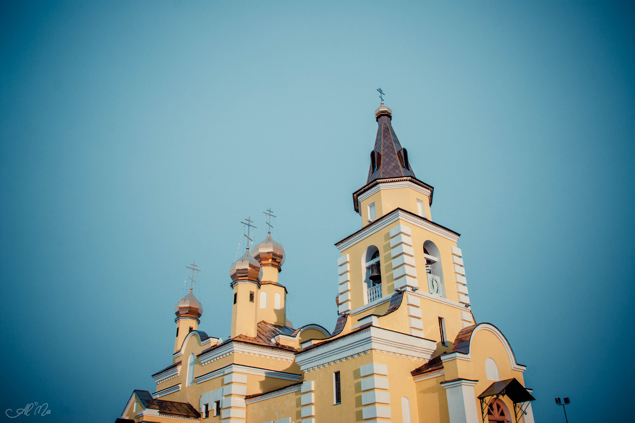 Sony Alpha DSLR-A390 sample photo. Saint nikola's church photography
