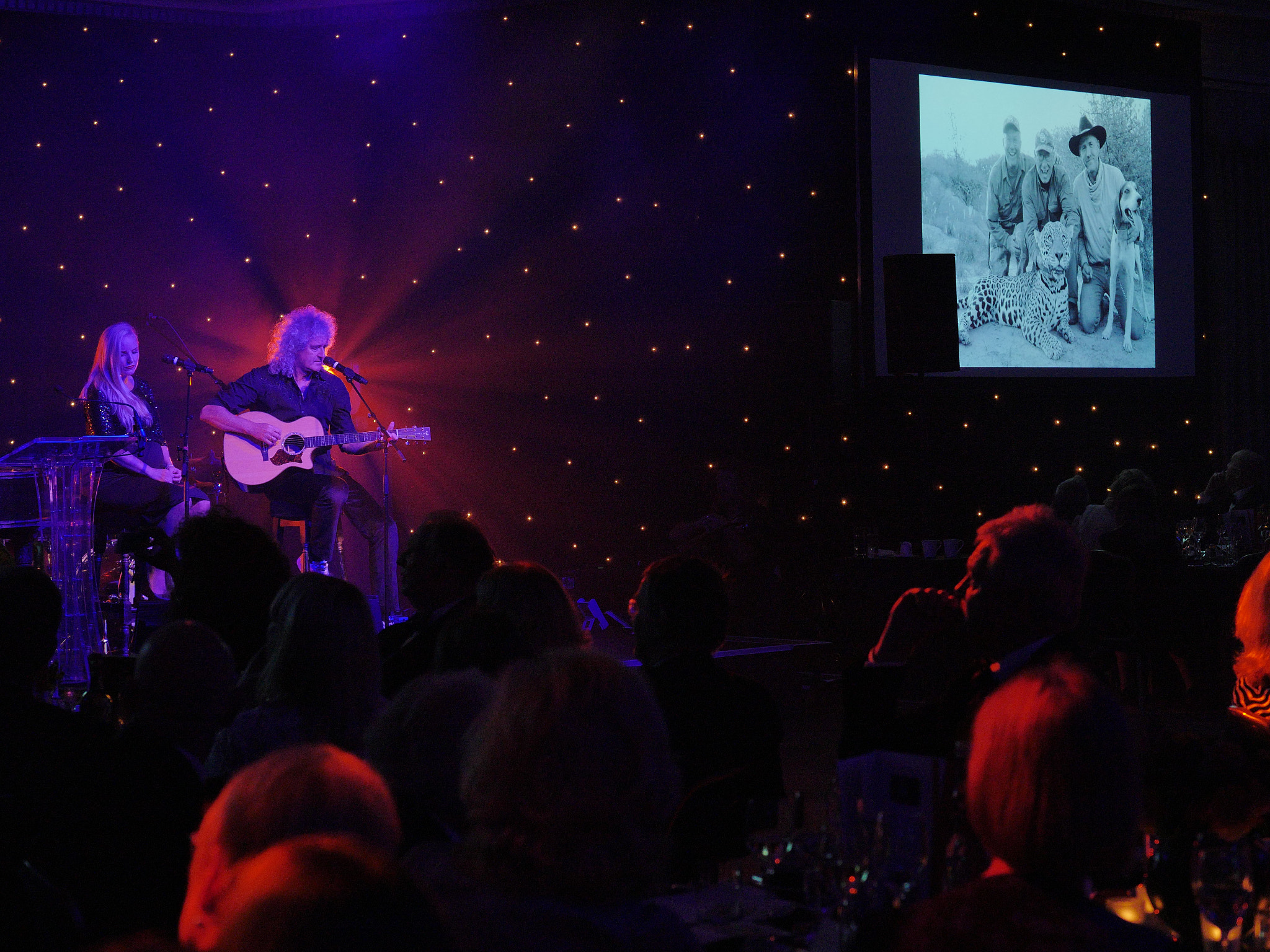 Panasonic Leica DG Nocticron 42.5mm F1.2 ASPH OIS sample photo. Brian may performing  photography