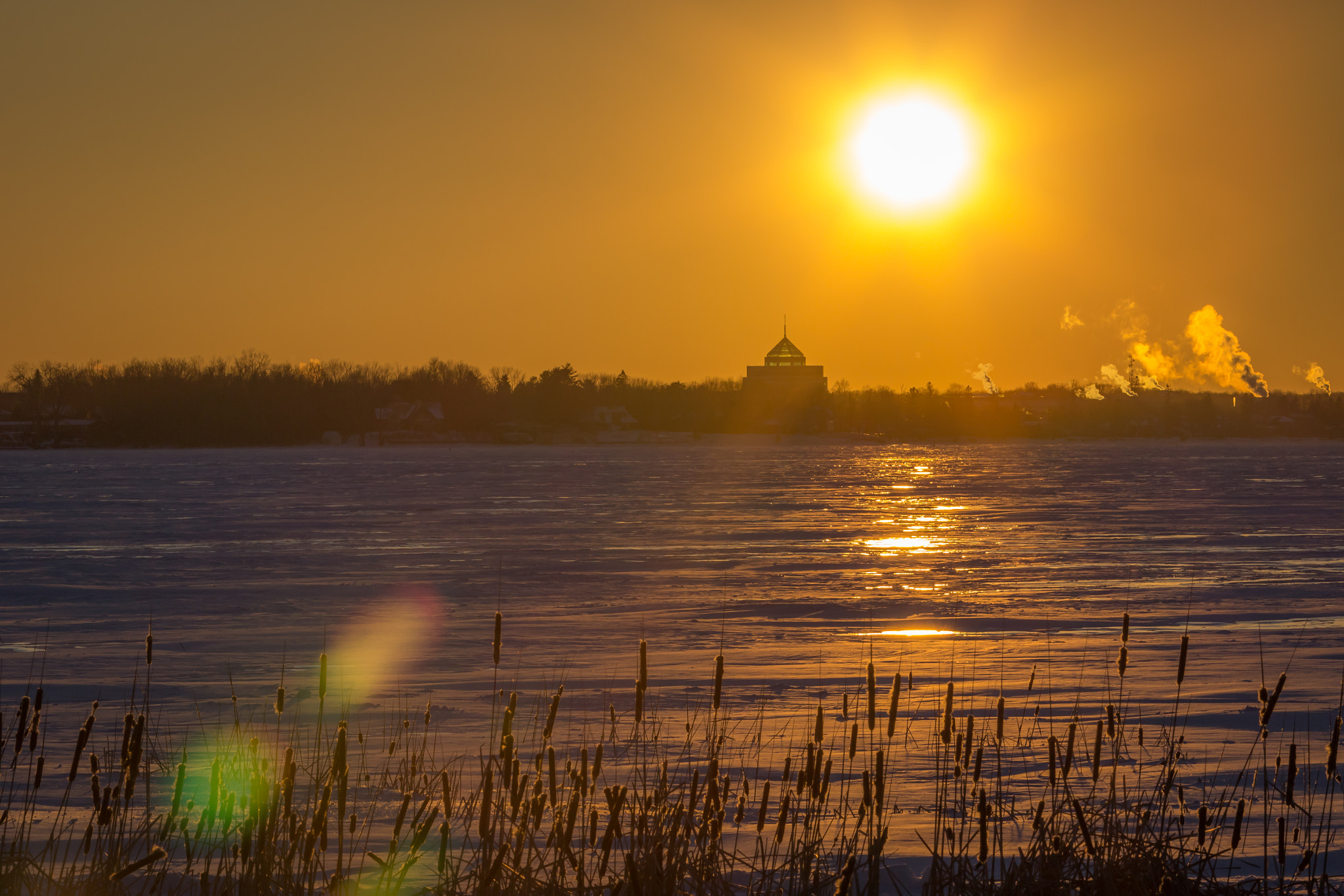 Canon EF 70-200mm F4L IS USM sample photo. Britannia bay sunset 2 photography