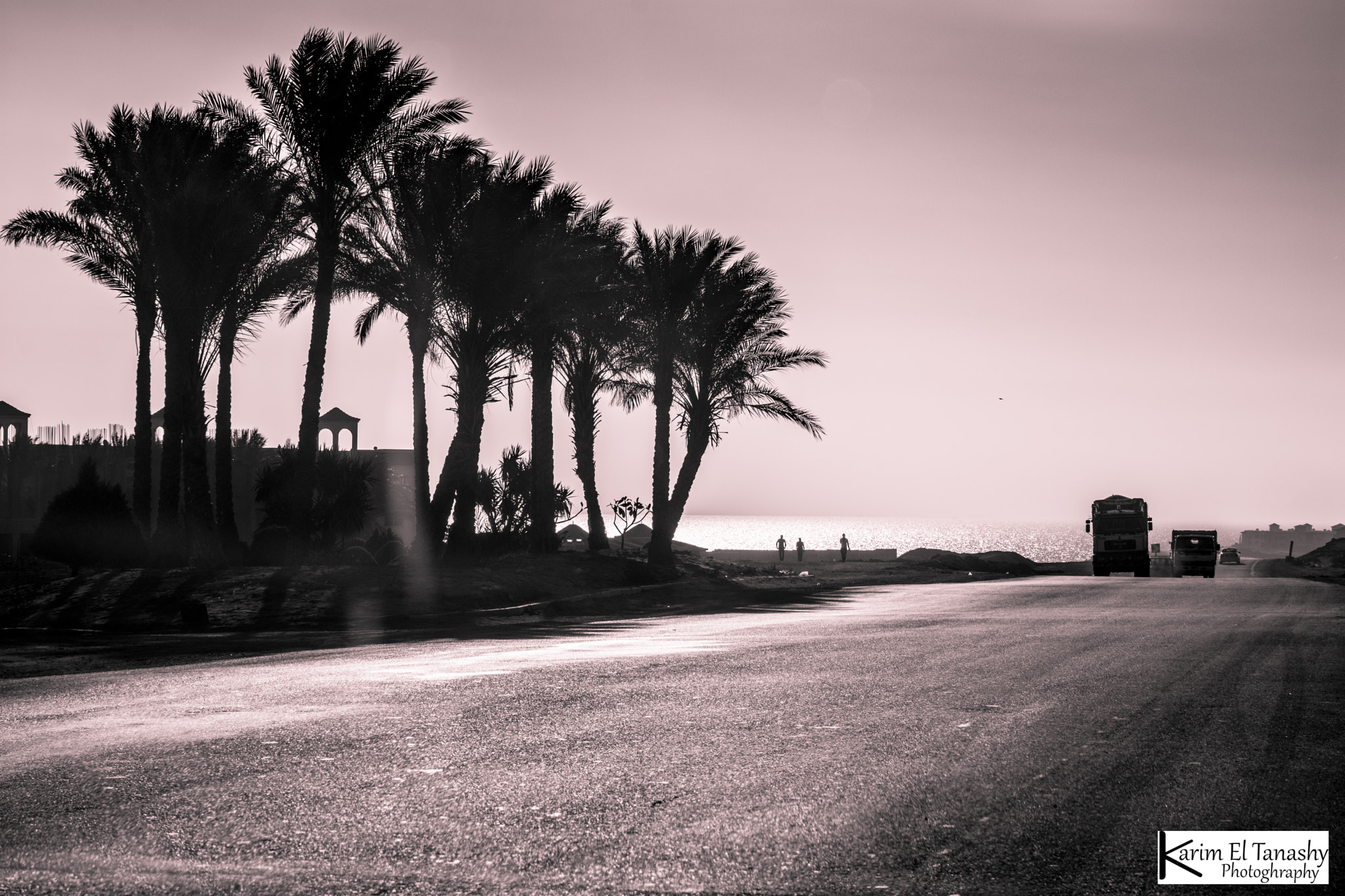 Sigma 24-70mm F2.8 EX DG HSM sample photo. Hurghada road photography