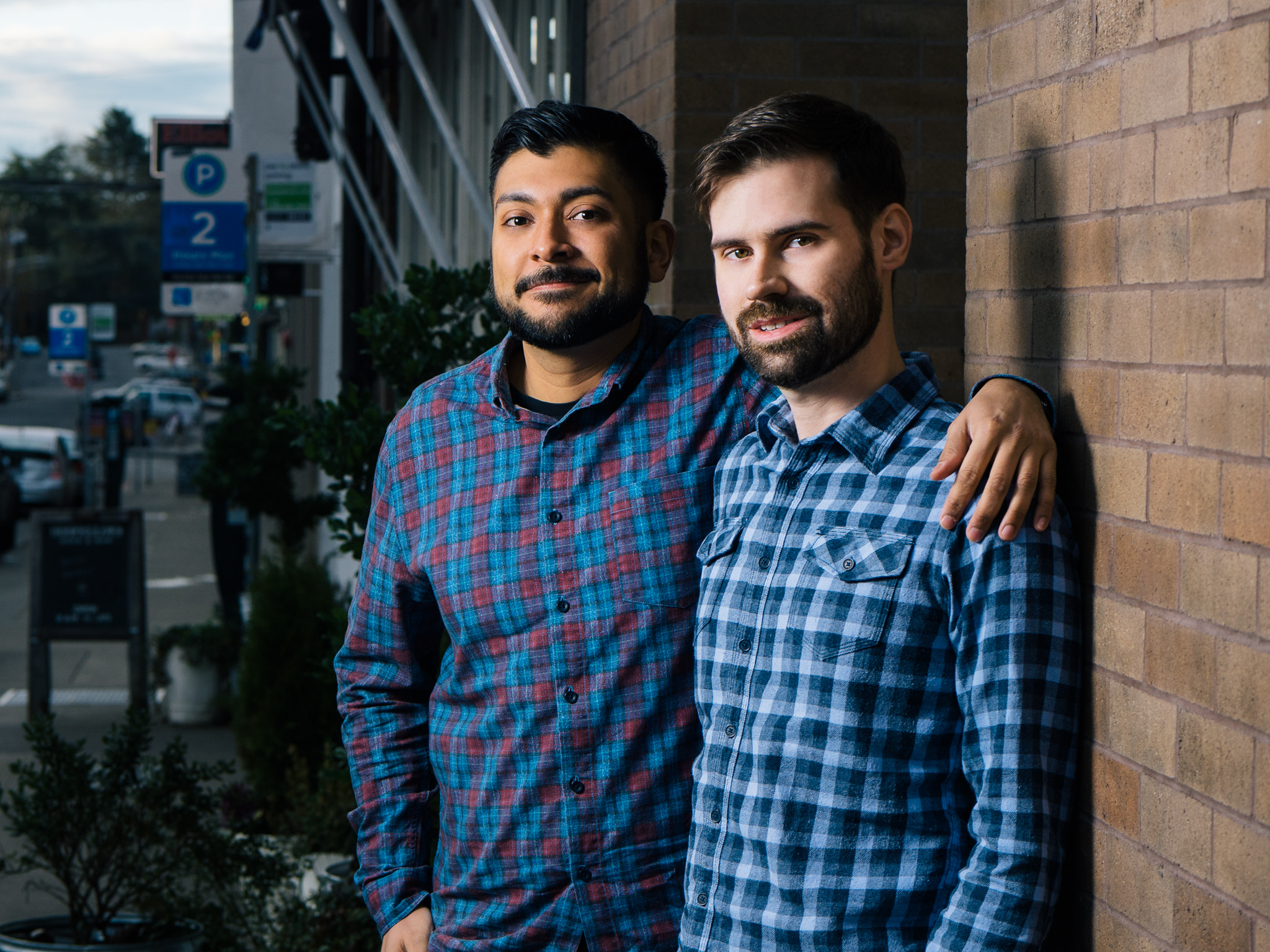 Panasonic Leica DG Nocticron 42.5mm F1.2 ASPH OIS sample photo. Josh + james engagement session photography
