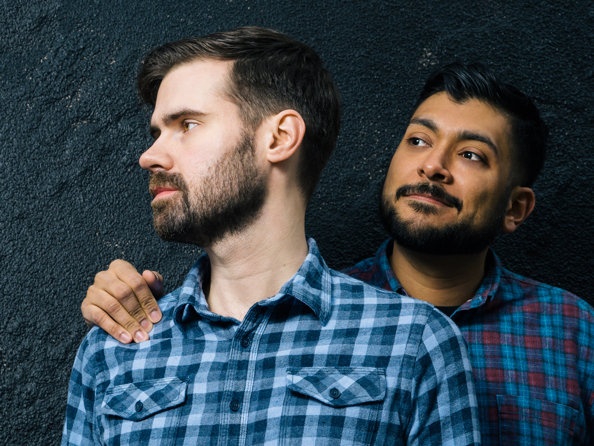 Panasonic Leica DG Nocticron 42.5mm F1.2 ASPH OIS sample photo. Josh + james engagement session photography