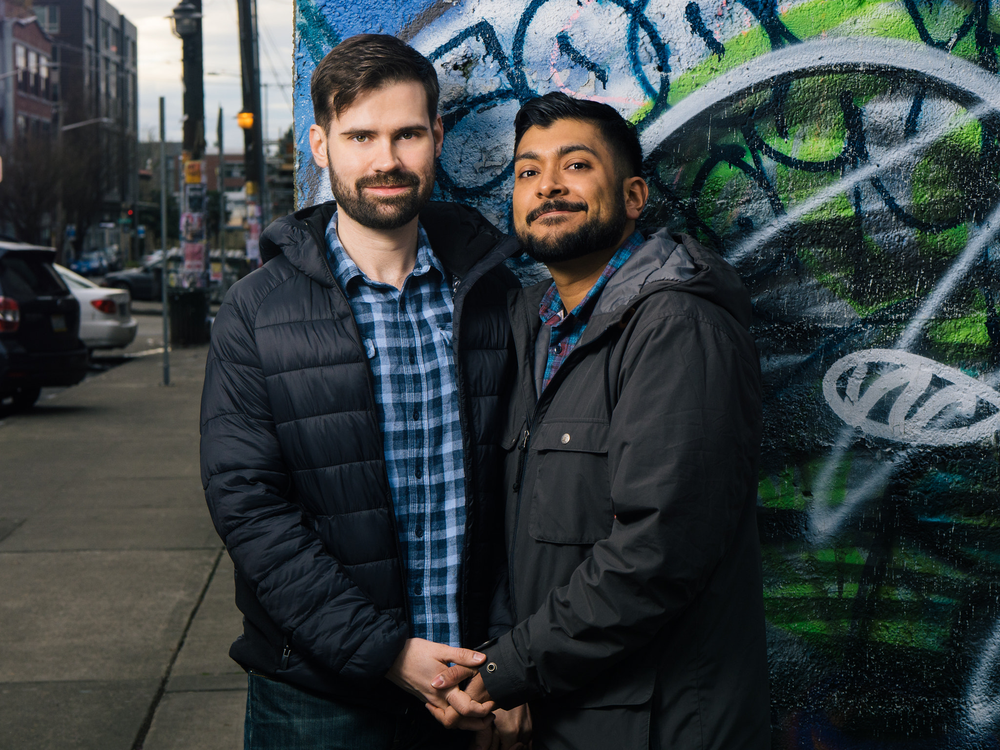Panasonic Leica DG Nocticron 42.5mm F1.2 ASPH OIS sample photo. Josh + james engagement session photography