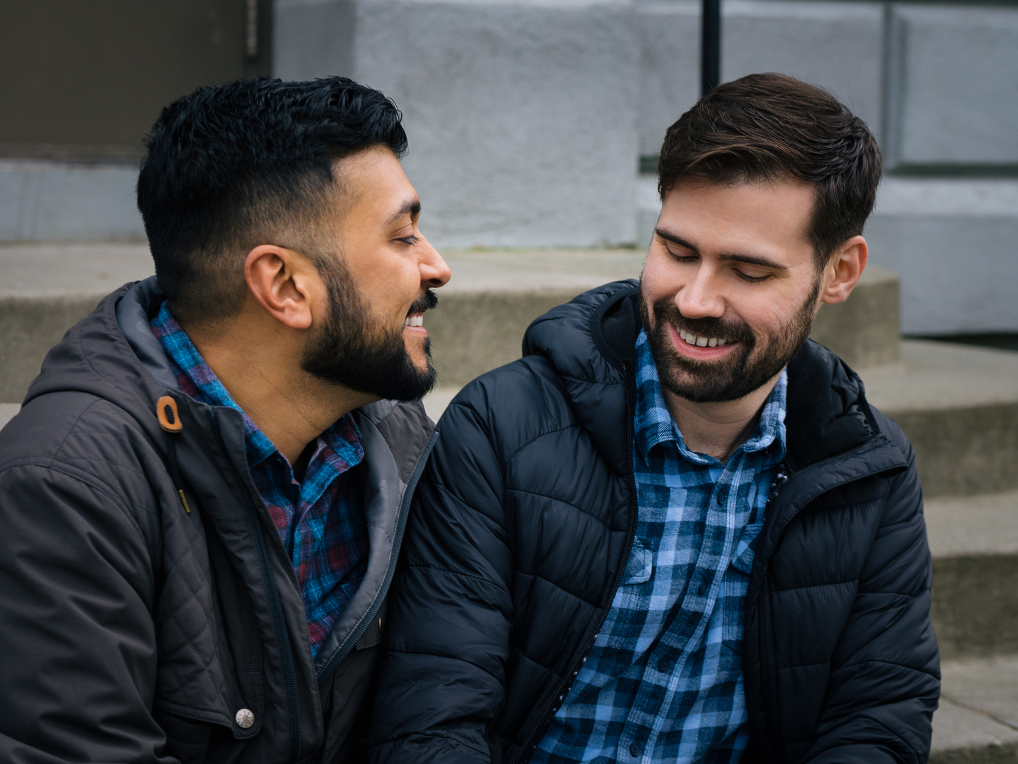 Panasonic Leica DG Nocticron 42.5mm F1.2 ASPH OIS sample photo. Josh + james engagement session photography