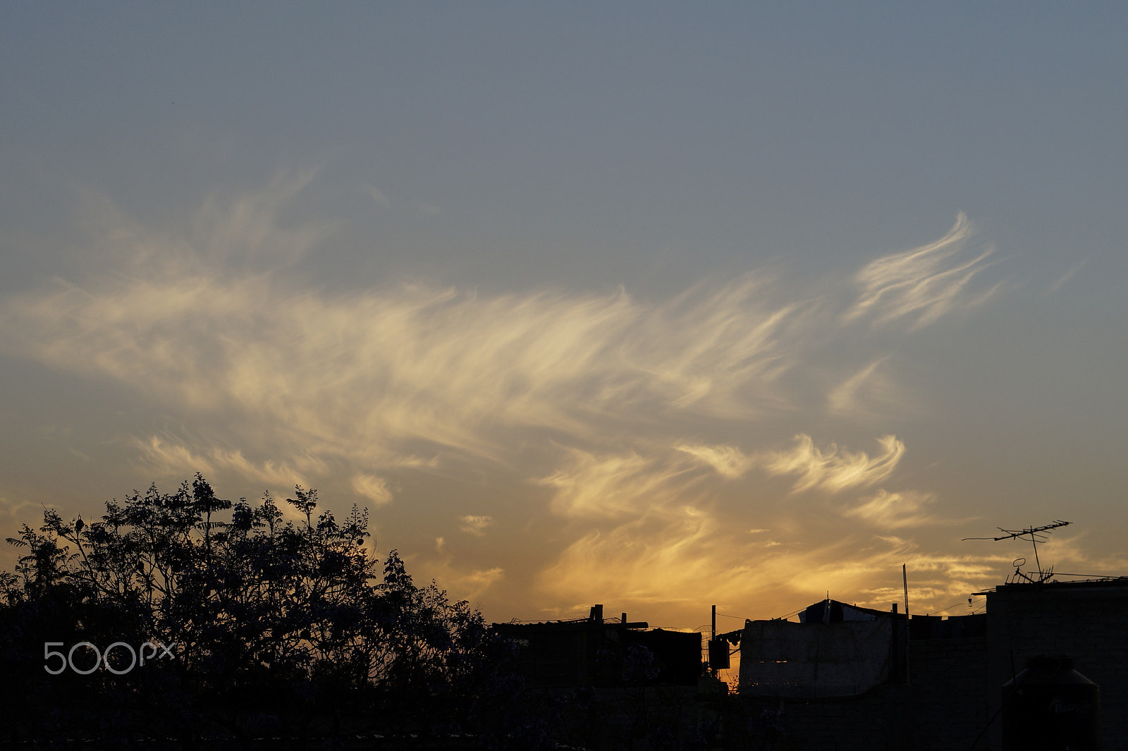 Sony E 50mm F1.8 OSS sample photo. Sunset clouds photography