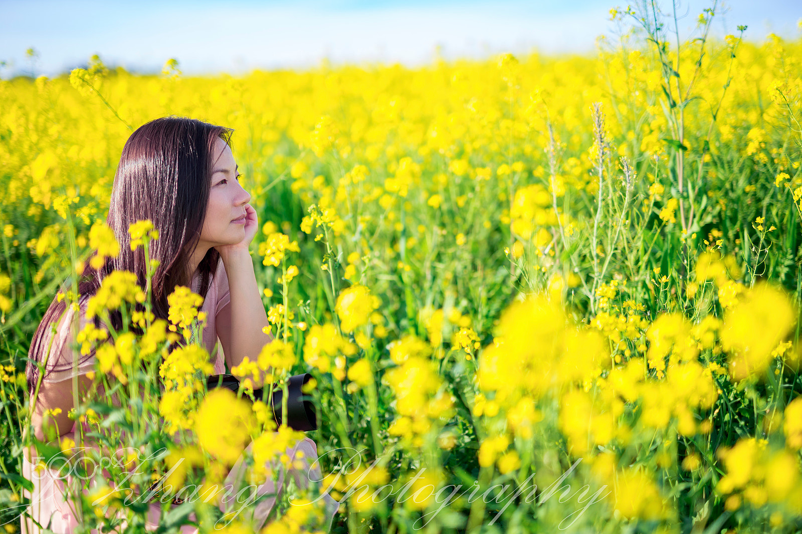 Sigma 50mm F1.4 EX DG HSM sample photo. Girl and flower photography