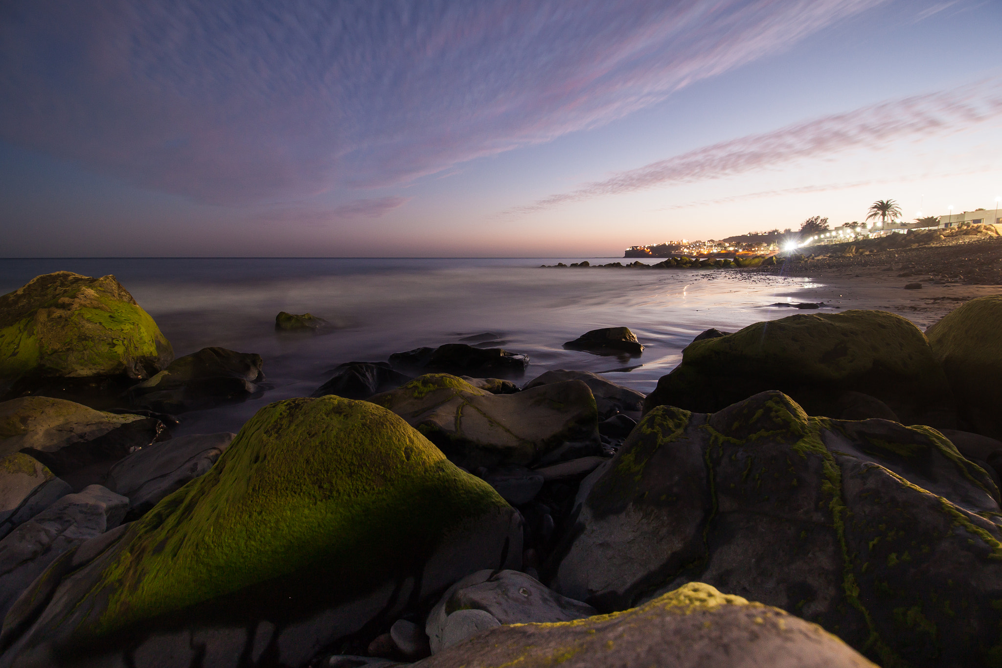 Canon EOS 500D (EOS Rebel T1i / EOS Kiss X3) sample photo. Sunset rocks photography
