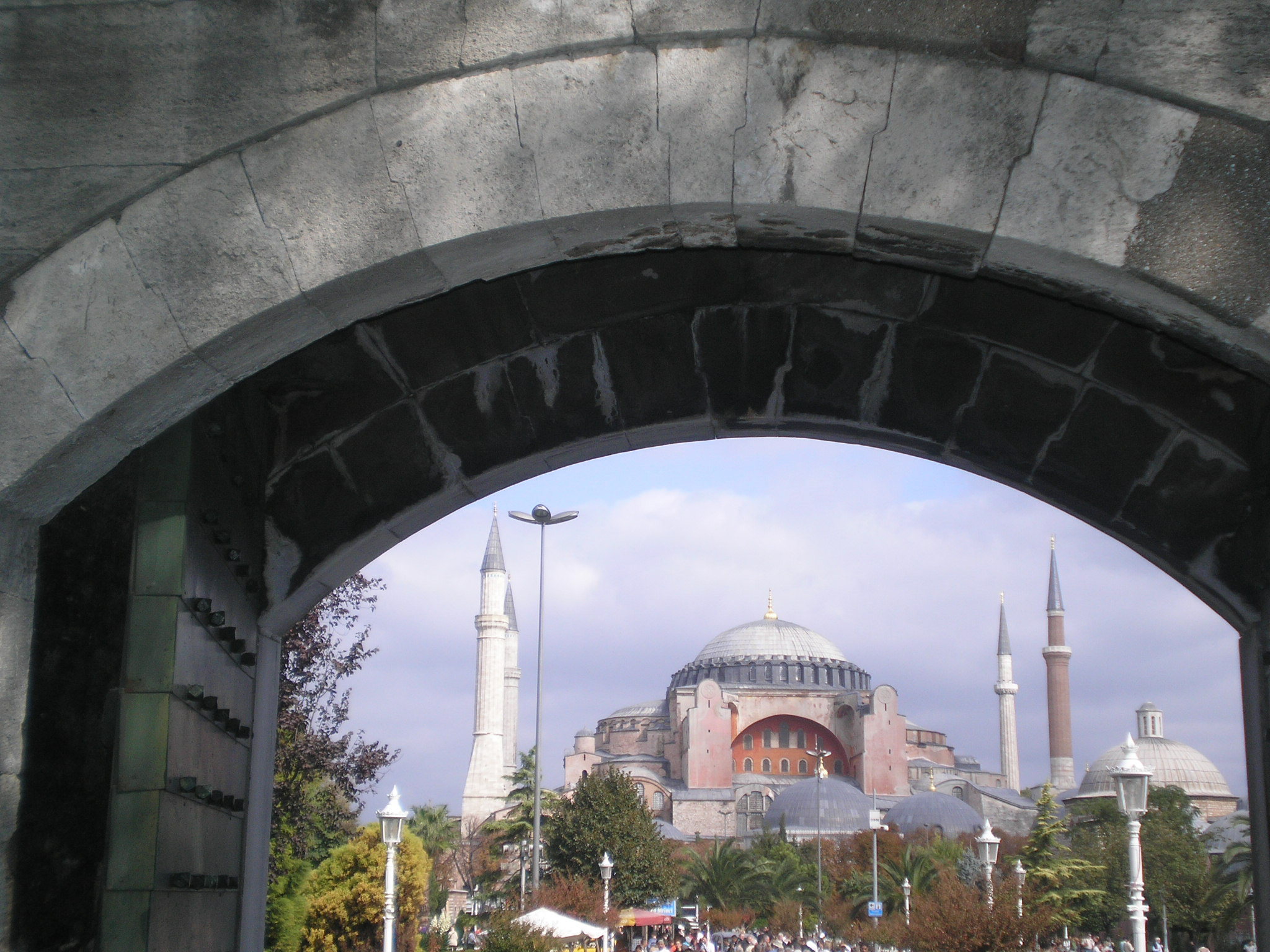Olympus FE-140,X-725 sample photo. Hagia sophia photography
