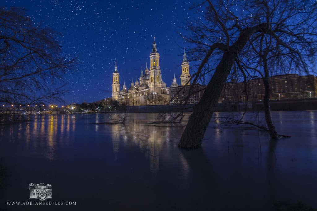 Sony a5100 + Sony DT 50mm F1.8 SAM sample photo. Hora azul en zaragoza - adrián sediles embi photography