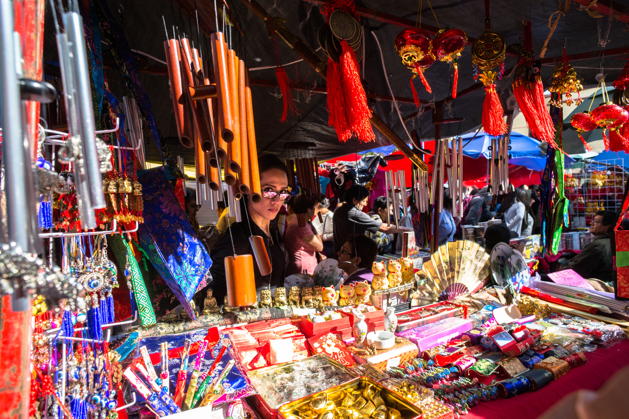 Sony a99 II + Sony 20mm F2.8 sample photo. Chinese new year in mexico city photography